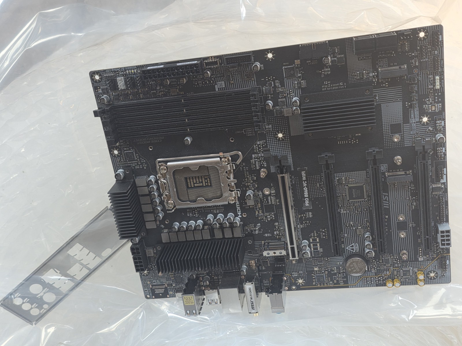 MSI PRO B860-VC WIFI Intel LGA 1851 ATX DDR5 Desktop Motherboard