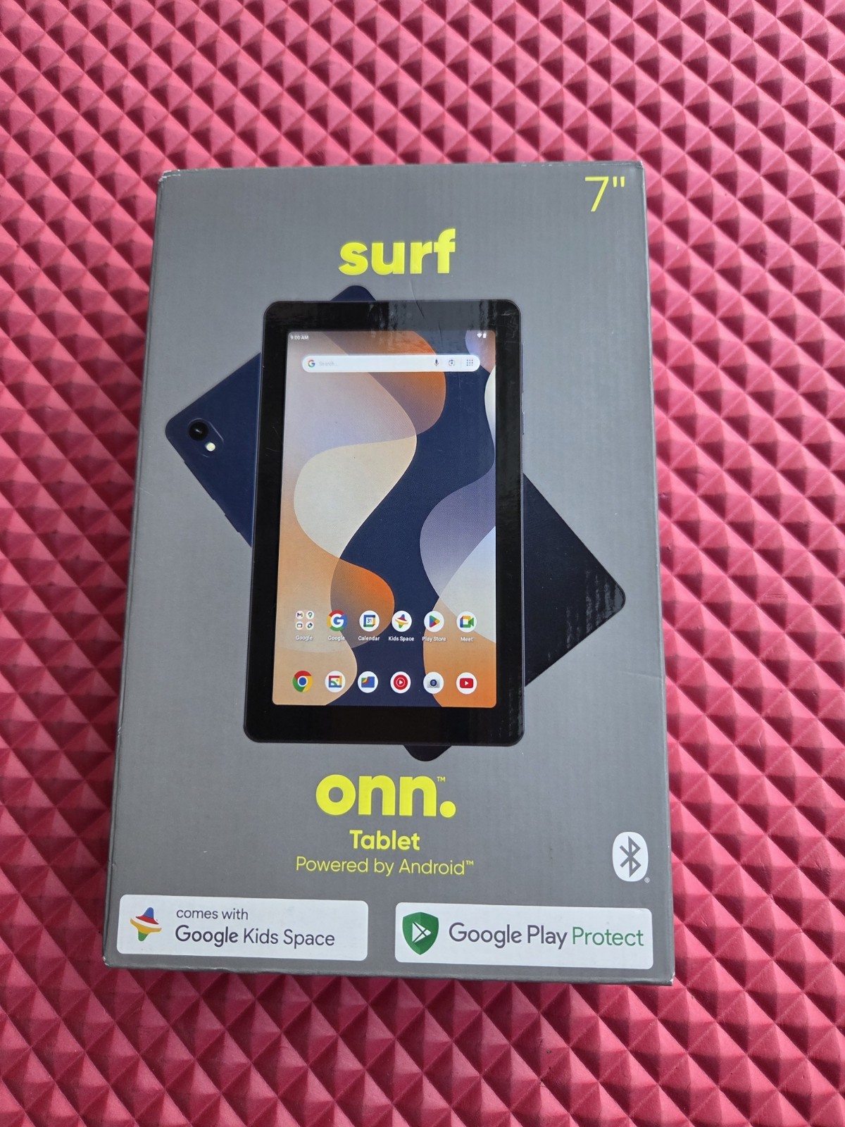 NEW ONN Surf 7″ Android Tablet 32GB 3GB Ram Octa Core Bluetooth Wi-Fi Black