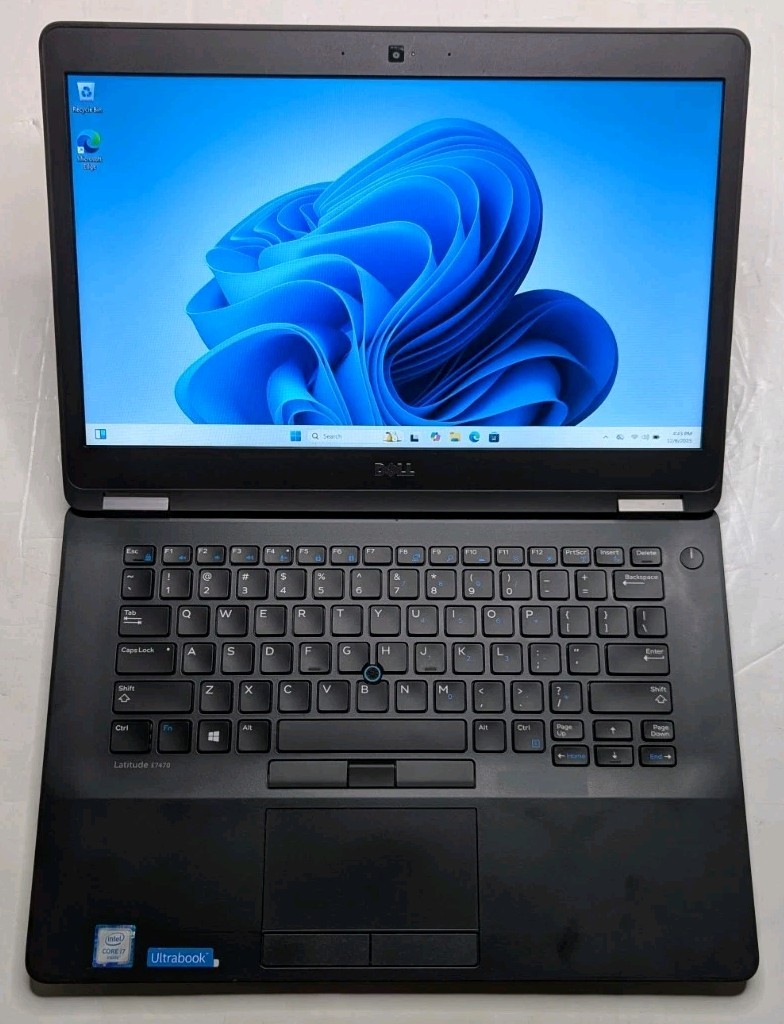 Dell Latitude E7470 14″ Laptop i7-6600U 2.60GHz 8GB RAM 128GB SSD Win 11 Pro