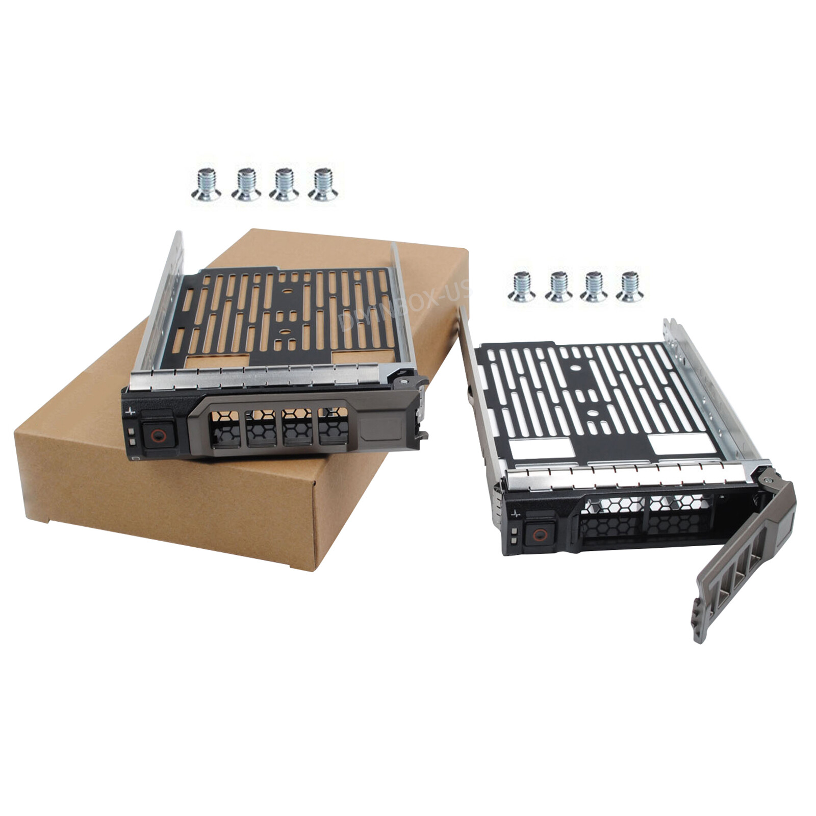 Dell 3.5″ LFF SAS SATA HDD Drive Caddy Try For Dell PowerEdge R730 R720 R520