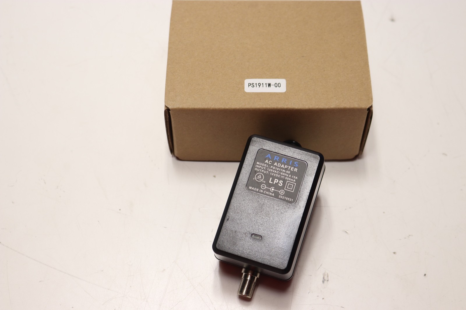 Arris PS1911W-00 12V 500mA AC Power Supply Adapter for CATV dr16