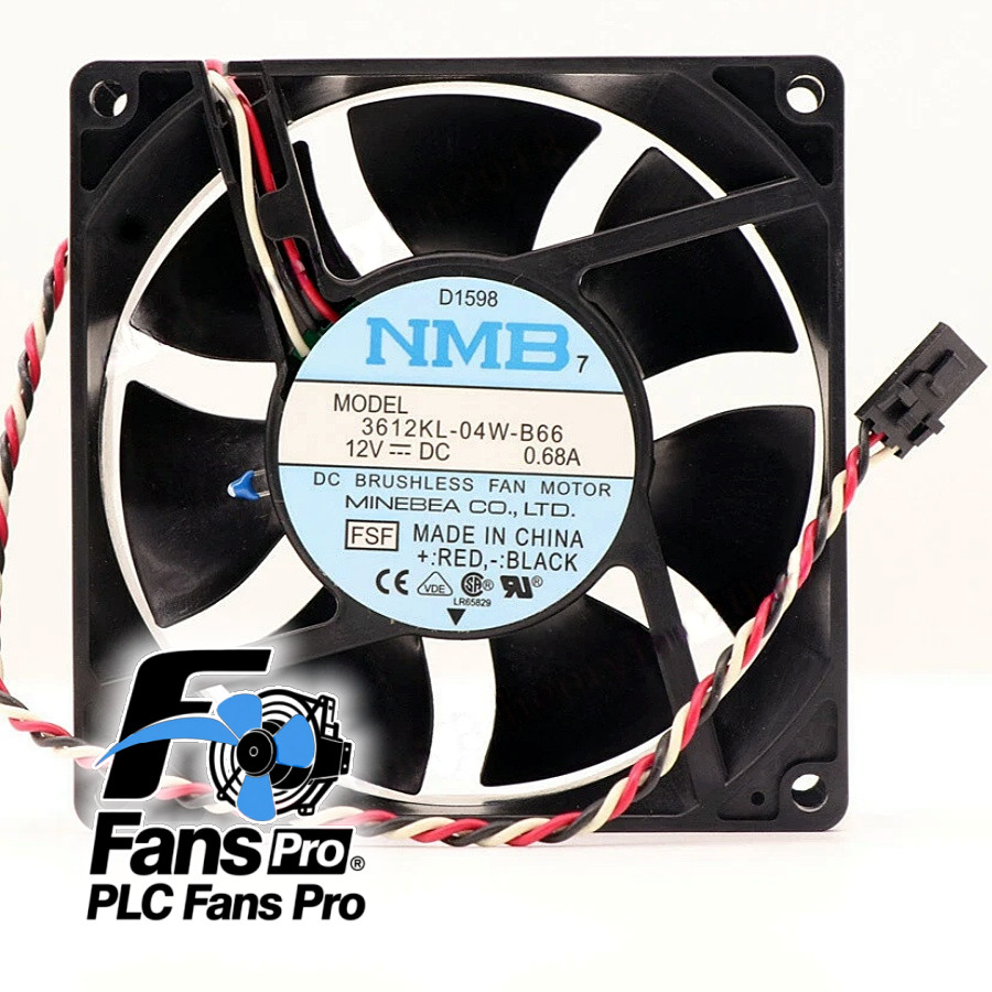 1PCS Brand New NMB 3612KL-04W-B66 DC 12V 0.68A 90*90*32mm 3wires Cooling Fan