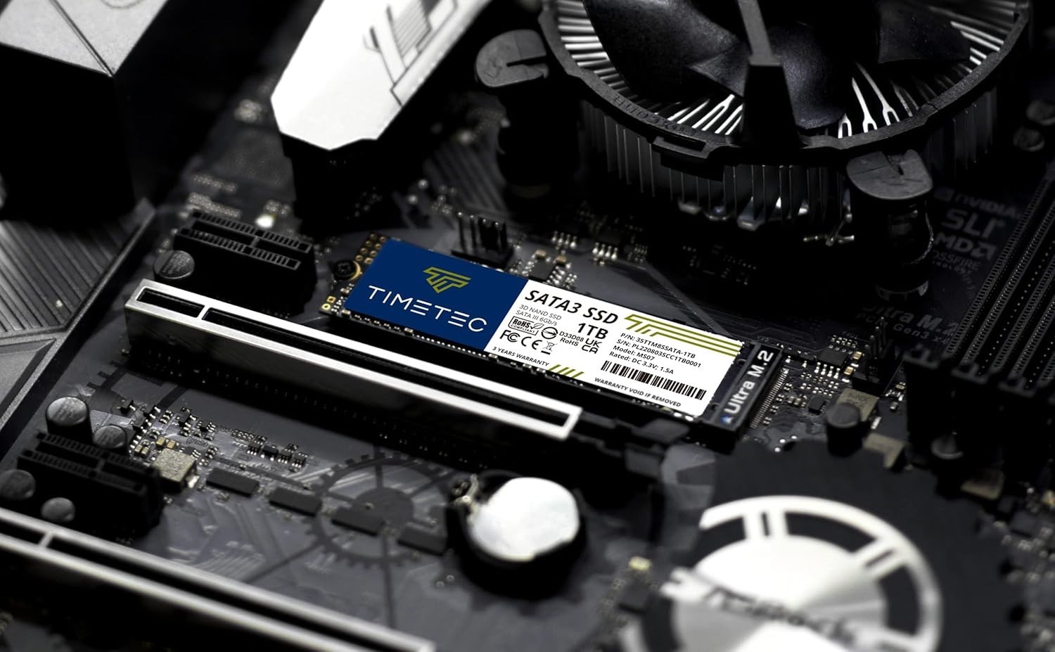 1TB SSD 3D NAND SATA III 6Gb/s M.2 2280 NGFF 512TBW Read Speed Up to 550MB/s …