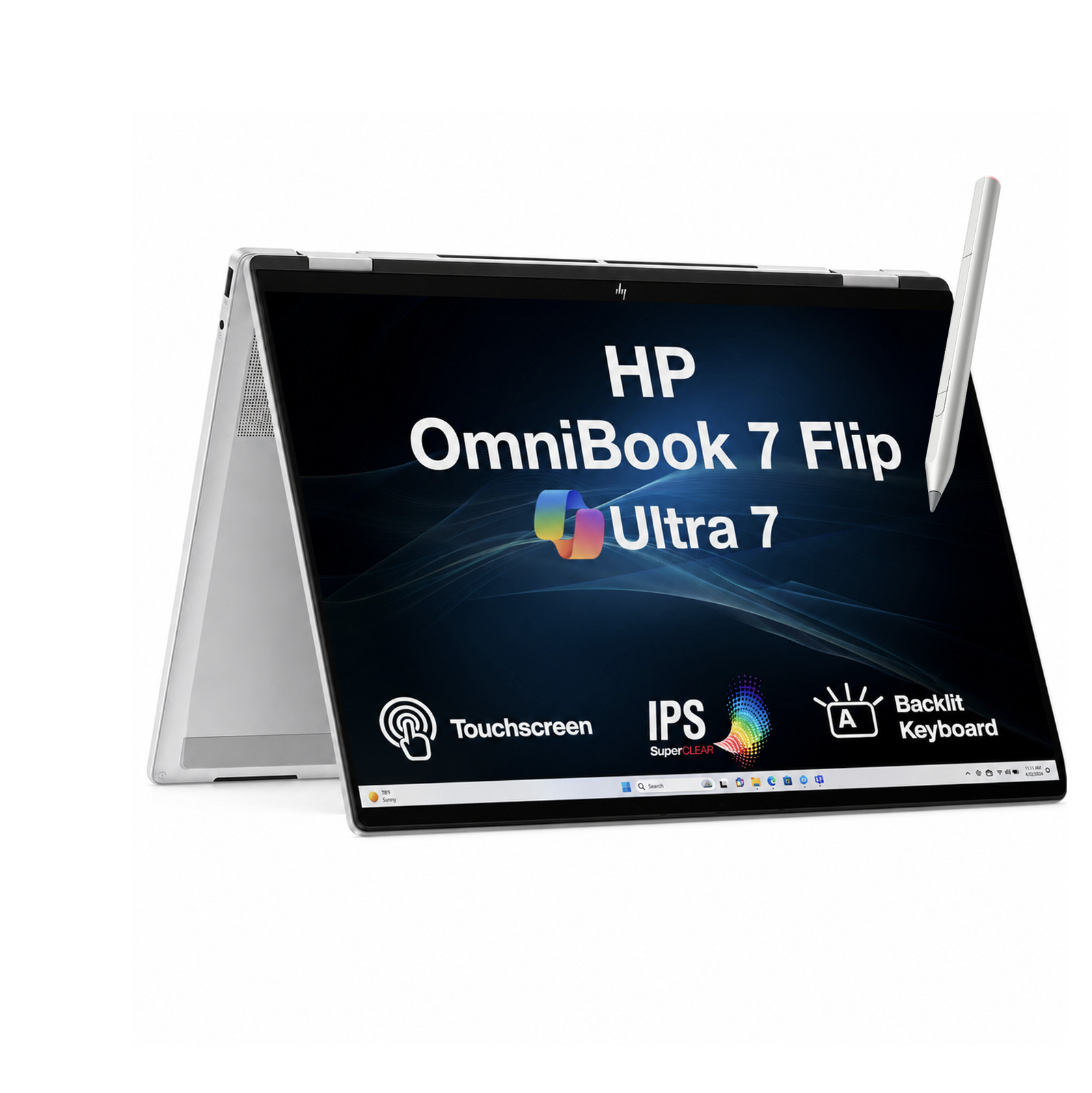 HP OmniBook 16.0″ 1920×1200 Intel Ultra 7 258V 32GB RAM 2TB SSD Windows 11 Pro
