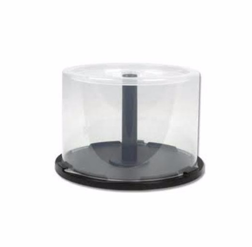 4 (Four) empty Cake Box Spindle 50 Disc CD DVD BLURAY Storage Case