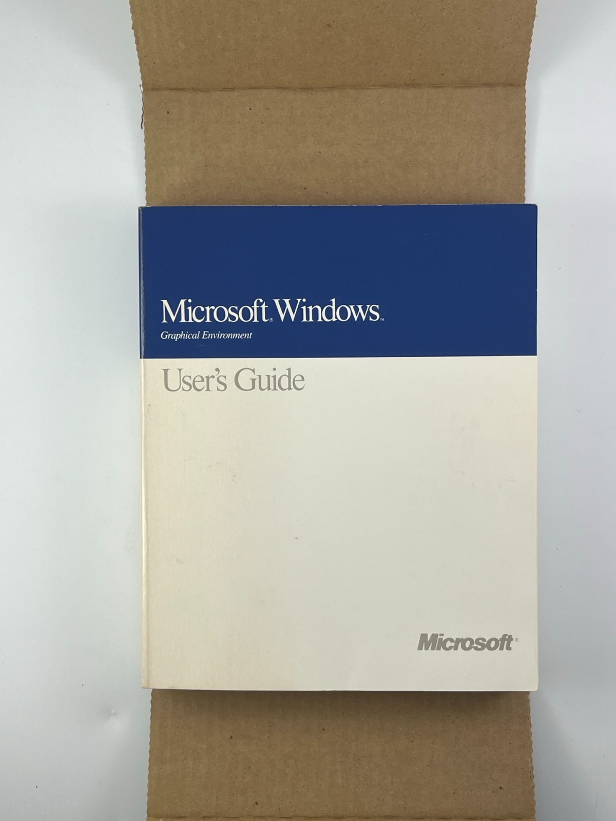 Microsoft Windows 3.0 W OEM Docs + 3.1 Upgrade 5.25 Disks Big Box Vintage Manual