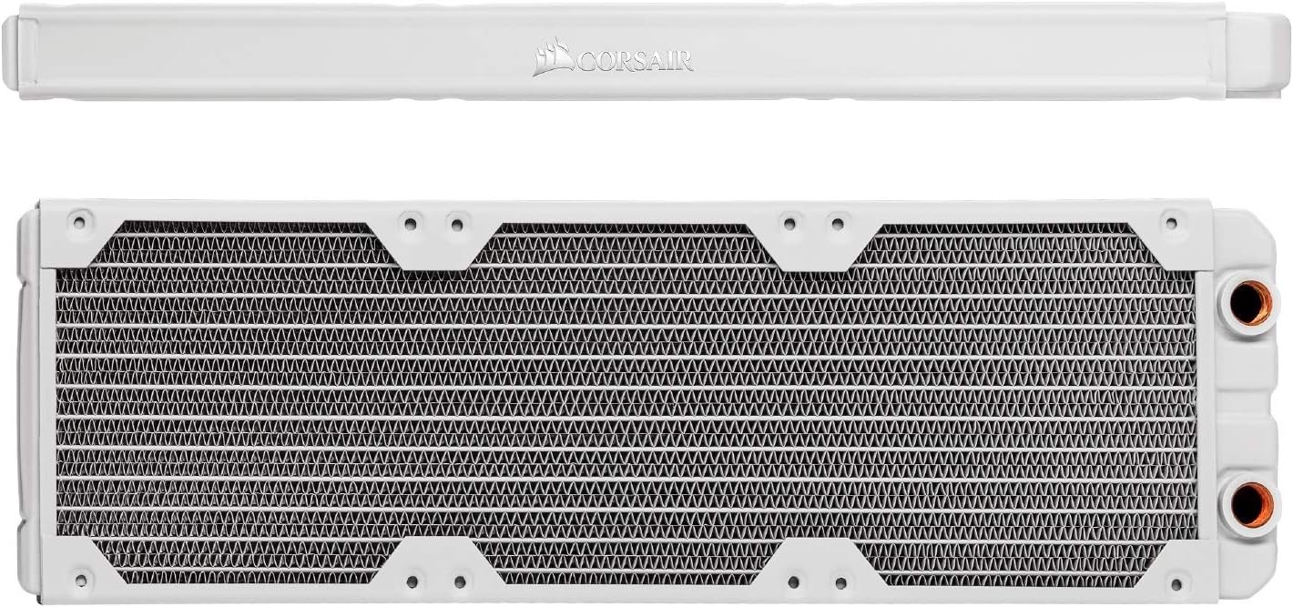 CORSAIR Hydro X Series XR5 360mm Water Cooling Radiator Premium Copper WHITE