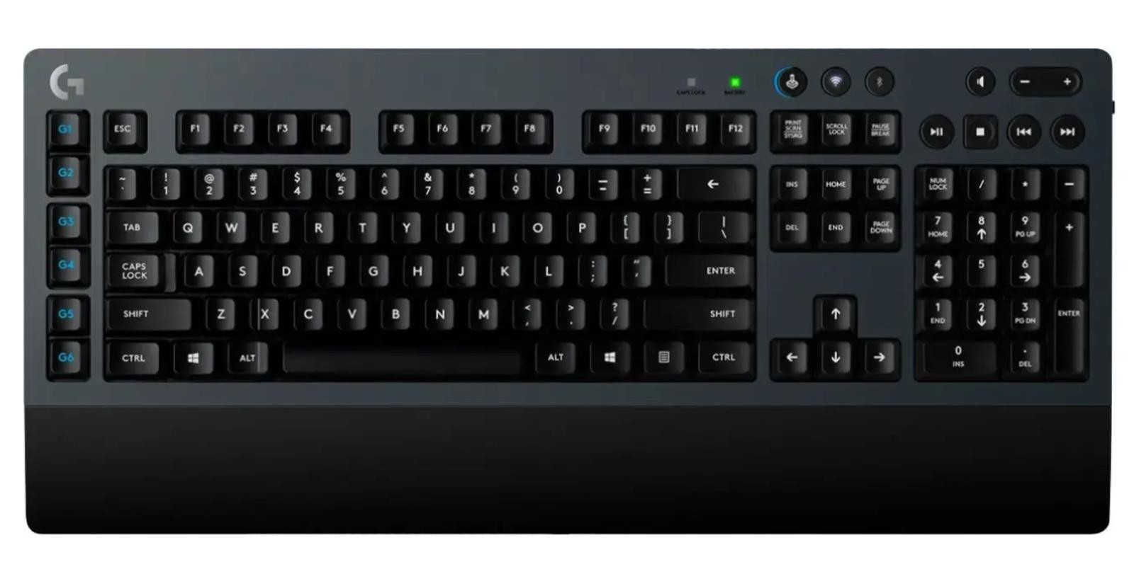 Logitech G613 LIGHTSPEED Full-size Wireless Romer-G Tactile Switch Keyboard