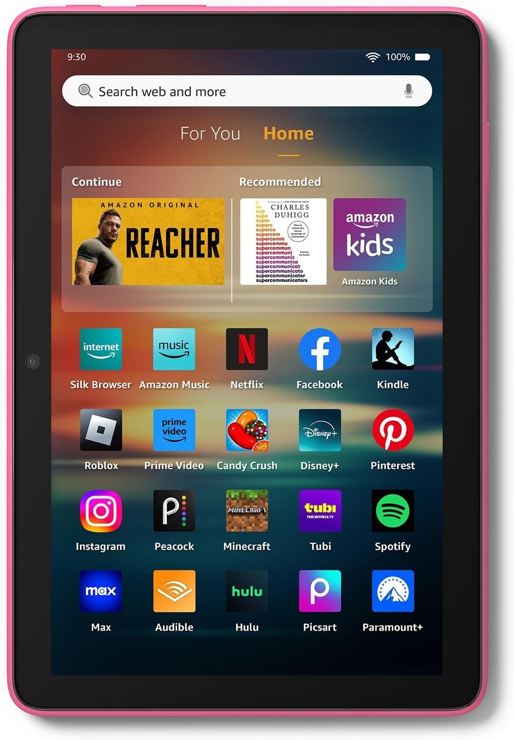 Amazon Fire HD 8 Tablet (2024) – Hibiscus