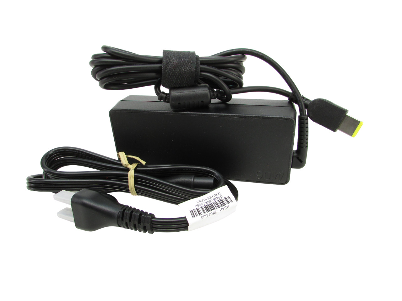 Lenovo 90W 20V 4.5A Laptop AC Adapter Yellow Square Tip SA11B48992