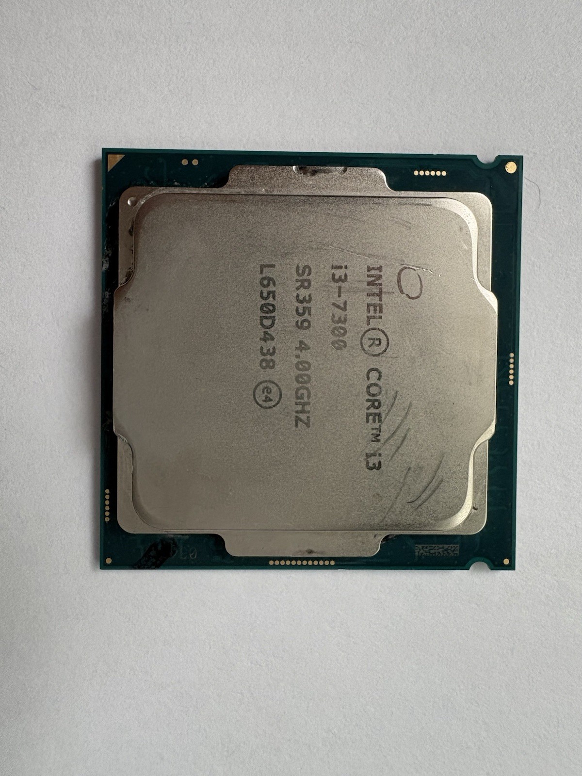 Intel Core i3-7300 SR359 4.00GHz Dual Core LGA1151 4MB Processor CPU Tested
