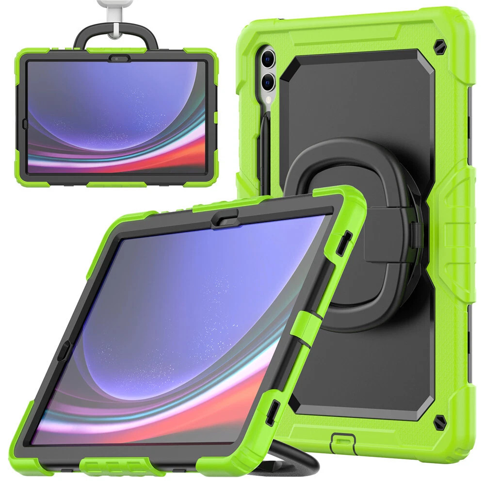 For Samsung Galaxy Tab S10 Ultra S9 Plus Tablet Shockproof Rugged Case Cover