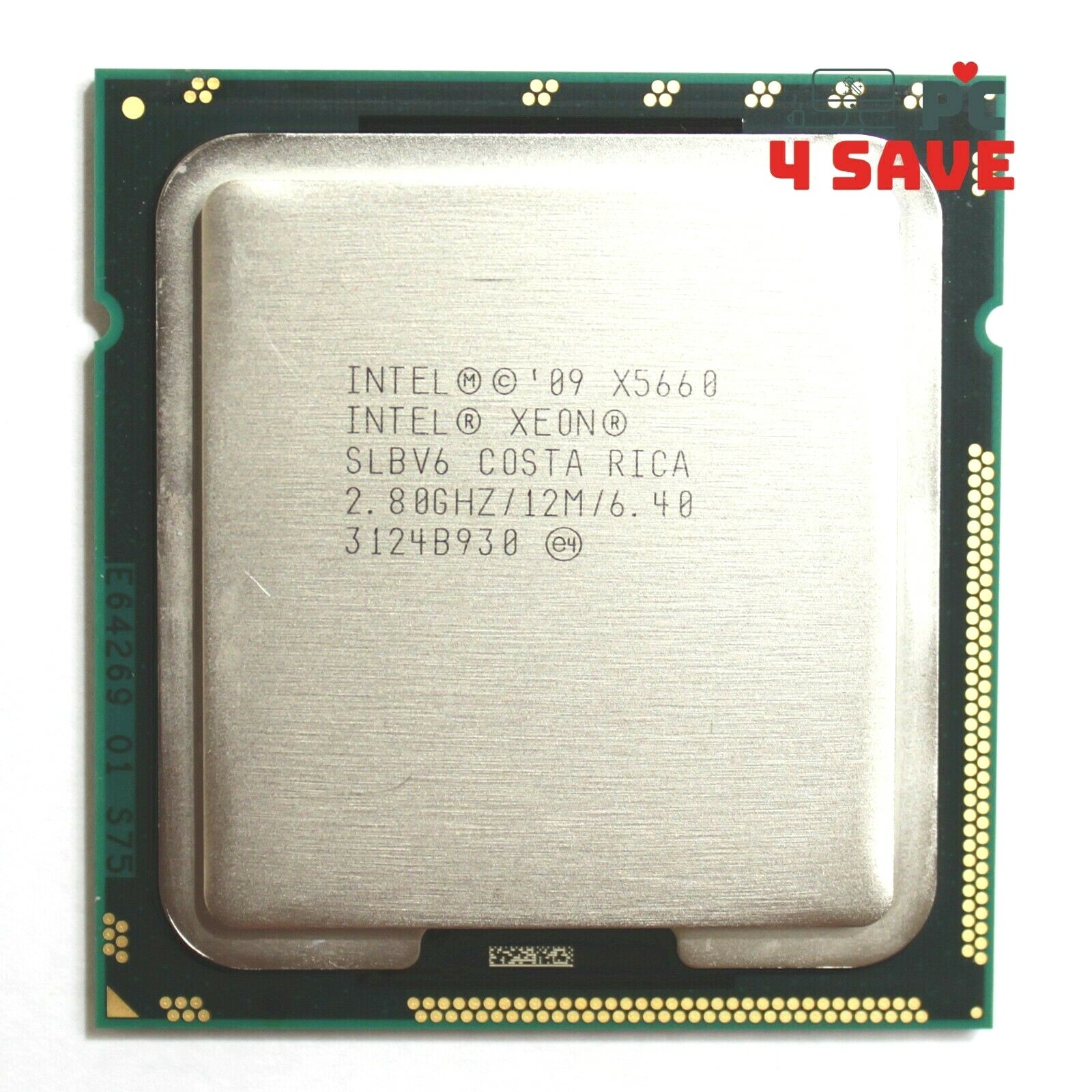 Intel Xeon X5660 SLBV6 2.80 GHz Six Core 12M LGA-1366 Server CPU Processor 95W
