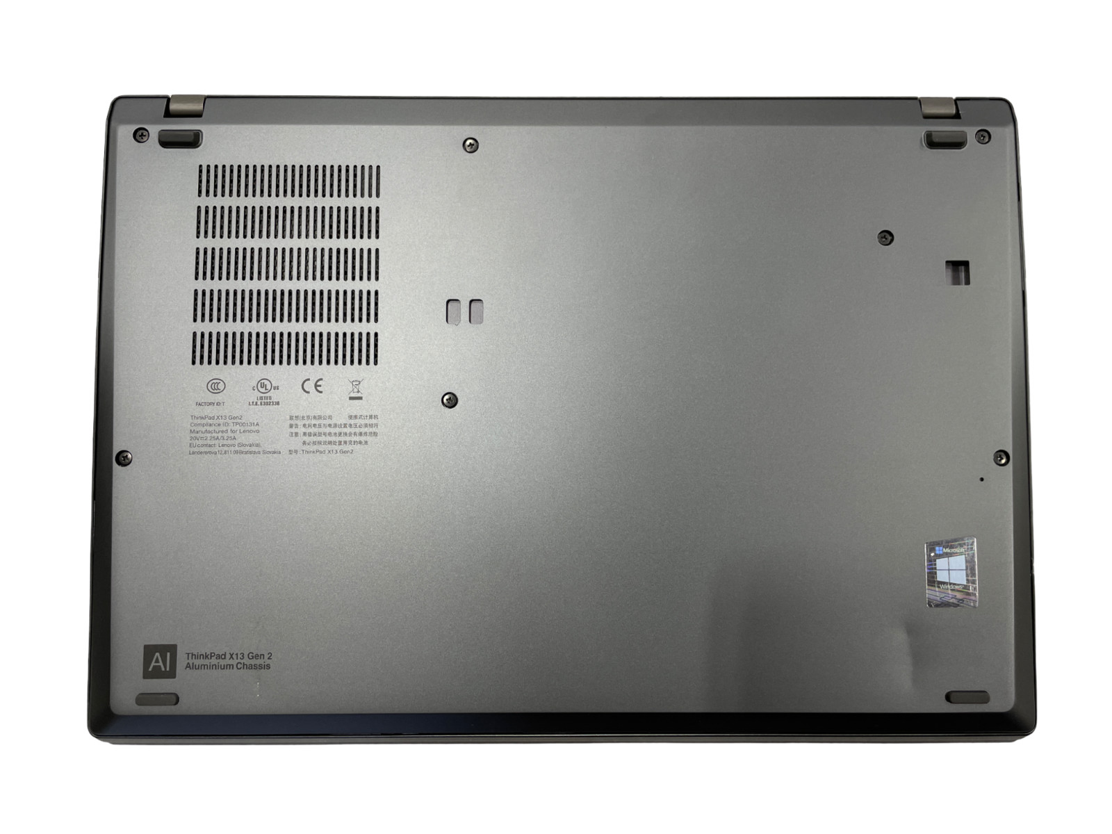 Lenovo ThinkPad X13 Gen 2i 13.4″ Touch i7-1165G7 16GB 512GB NVMe Laptop #26