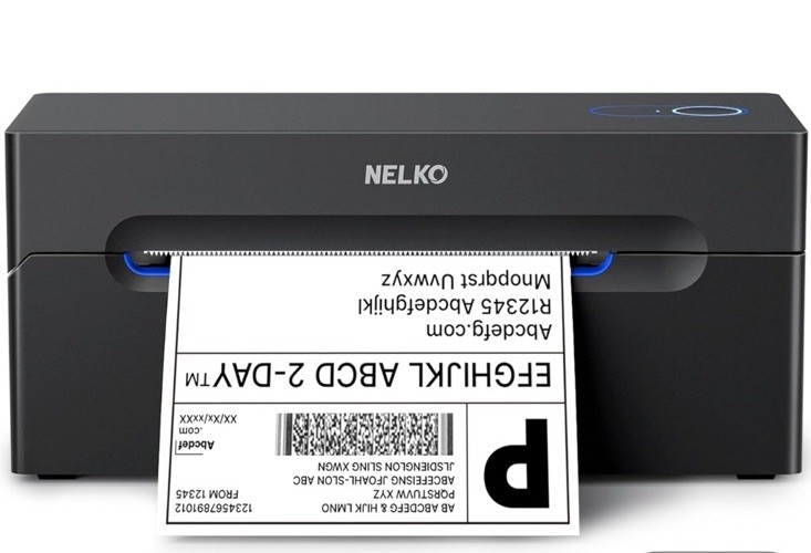 Nelko Bluetooth Thermal Shipping Label Printer 4×6 Model: PL70e-BT Used