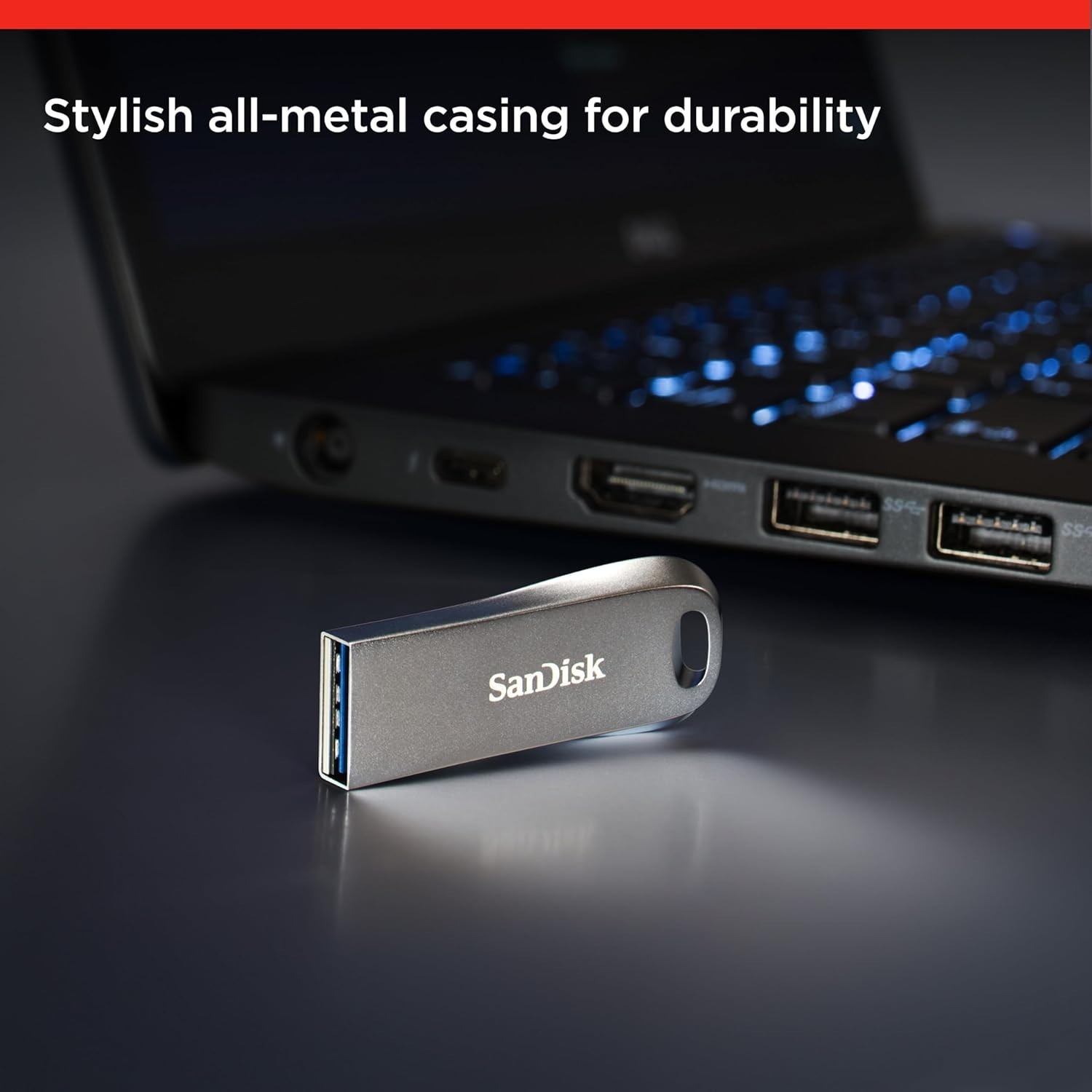 Lot 4x SanDisk 64GB Ultra Luxe USB 3.1 Metal Flash USB Drive SDCZ74 150MBs