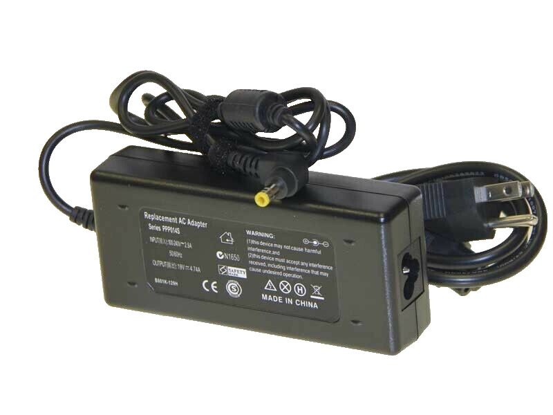 For Gigabyte G32QC M32QC M27Q-X Gaming Monitor AC Adapter Charger Power Cable