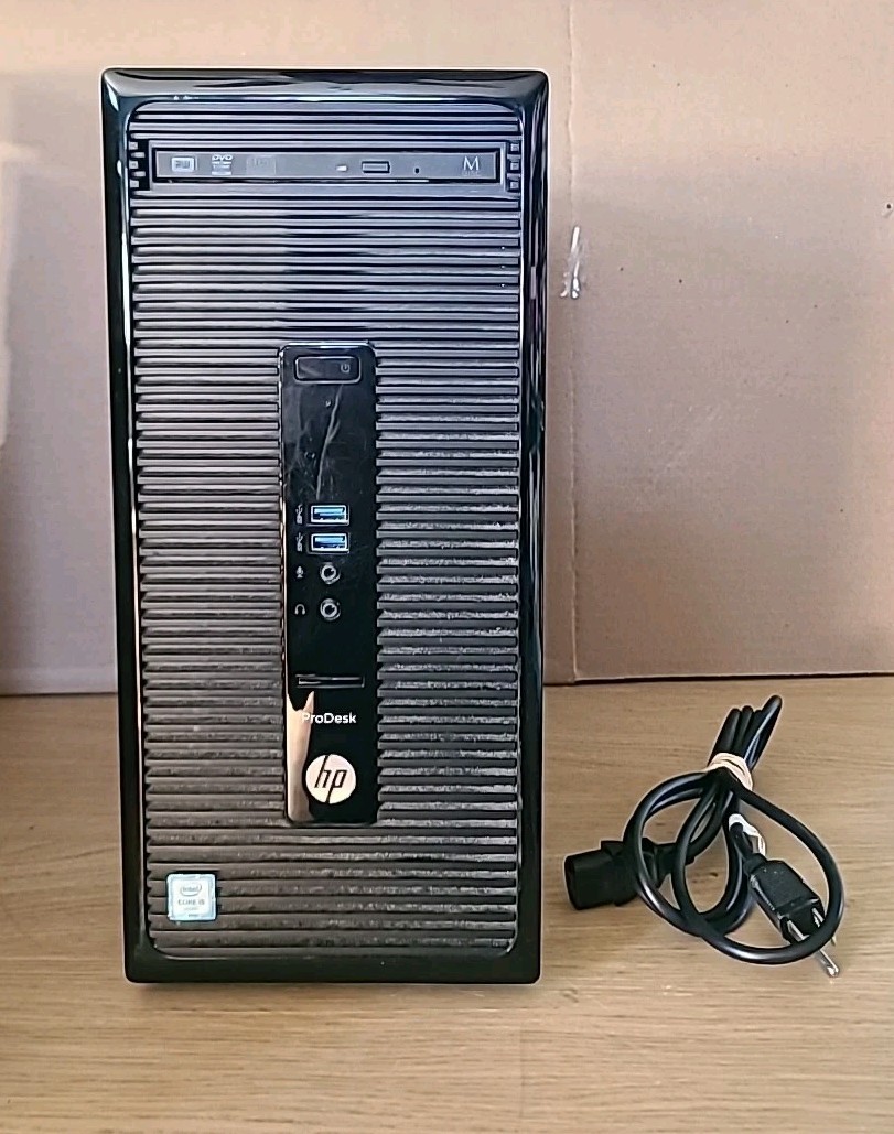 HP ProDesk 400 G3 MT Intel i5-6500 3.20GHz 12GB RAM, 1TB HD, WIN 10 PRO. NO WIFI