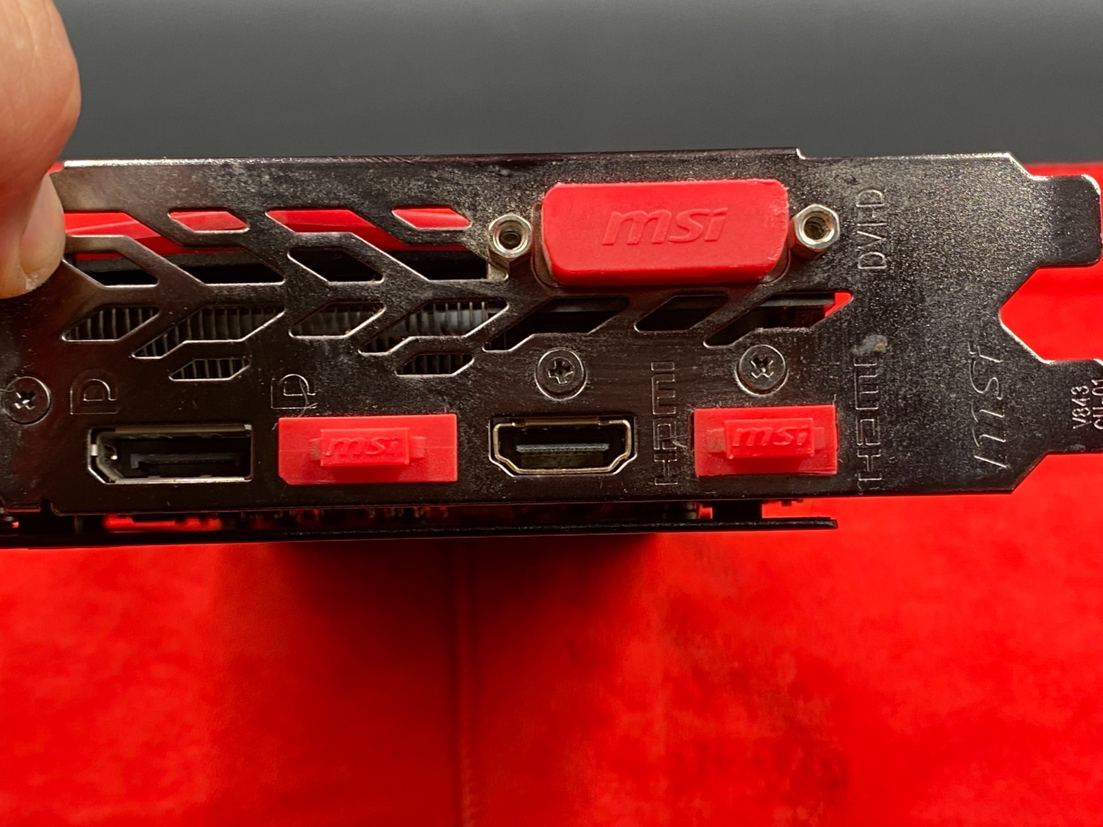 MSI RADEON RX 580 8GB GDDR5 GAMING GRAPHICS CARD 2xHDMI/2xDP/1xDVI