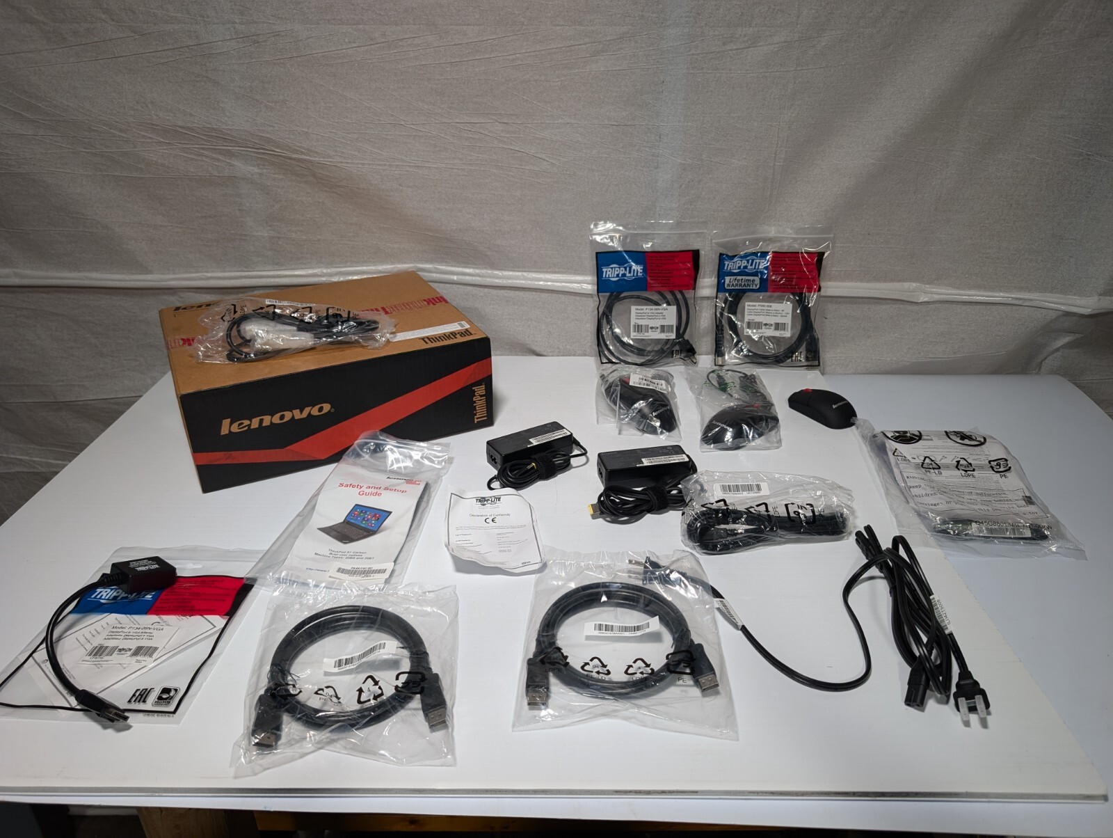 Lot of Laptop  Desktop (PC) Components, Mice, Cables, Power Adapters