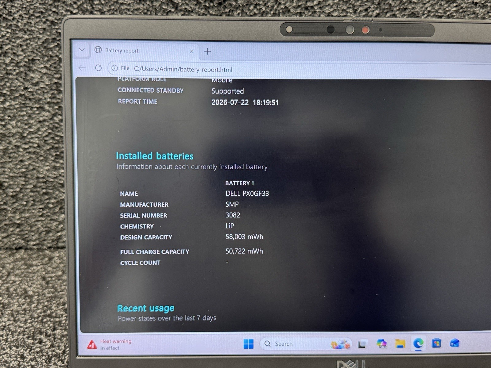 Dell Latitude 7430 14″ Touch LT i7-1270P@2.2GHz 16G RAM 256GB Windows 11- ✅✅