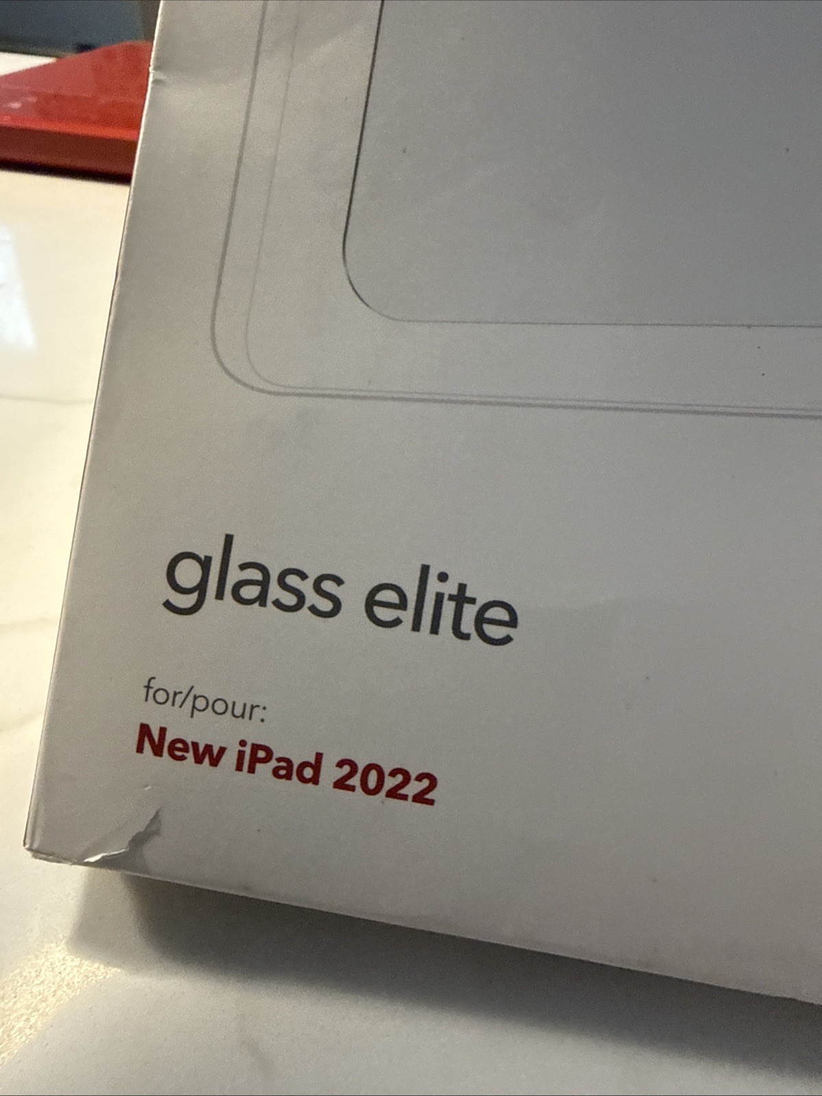Zagg Invisible Shield Glass Elite for Ipad 2022