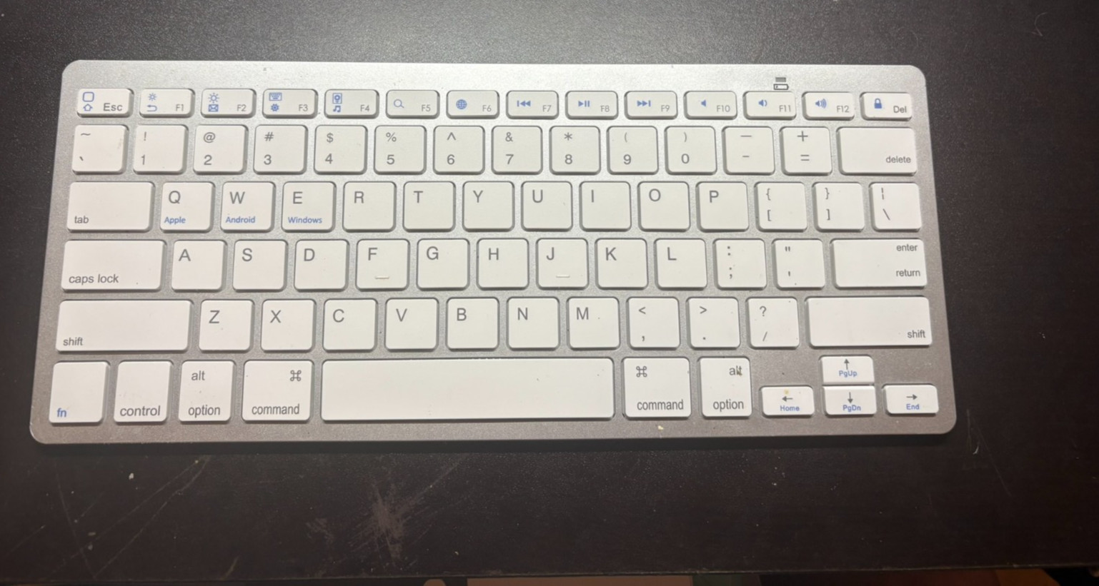 Wireless Bluetooth Keyboard For Windows PC Mac iOS Android iPhone Tablet Slim
