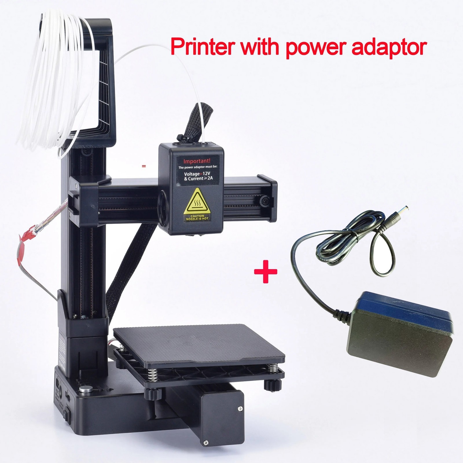 EasyThreed 3D Printer Entry Level Compatible with PLA TPU 1.75mm Filament New