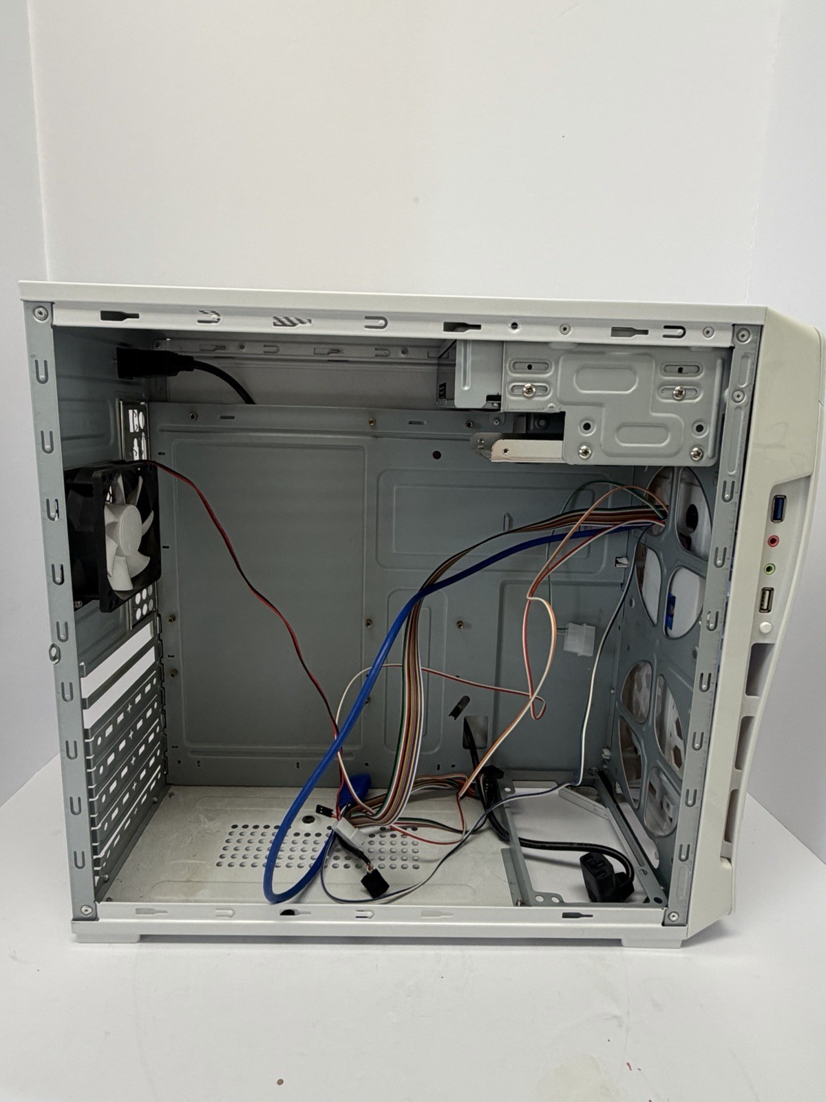DIYPC MiniQ7-W USB 3.0 White SECC ATX Mini Tower Computer Case, FREE SHIPPING