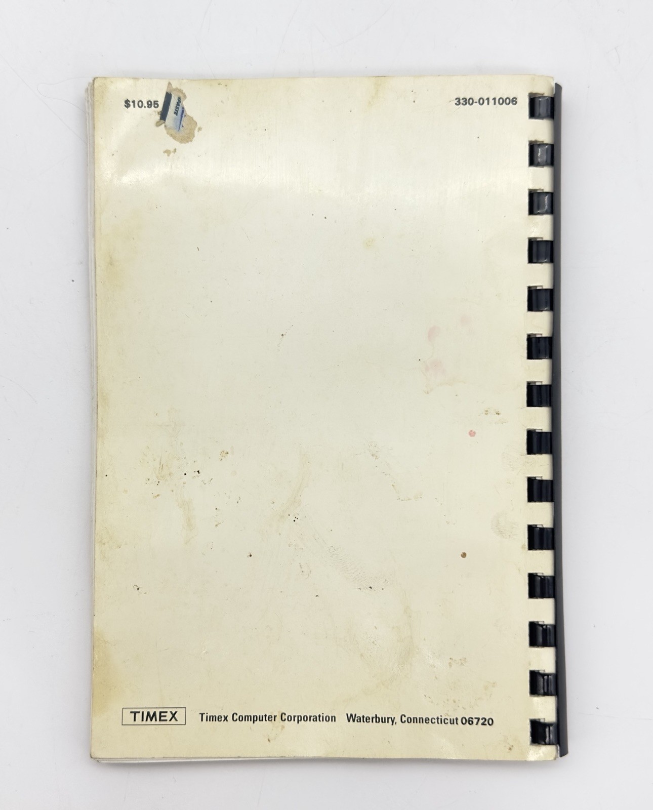 MANUAL ONLY Timex Sinclair 1000 User Manual Instruction Book Vintage 1982 GUC
