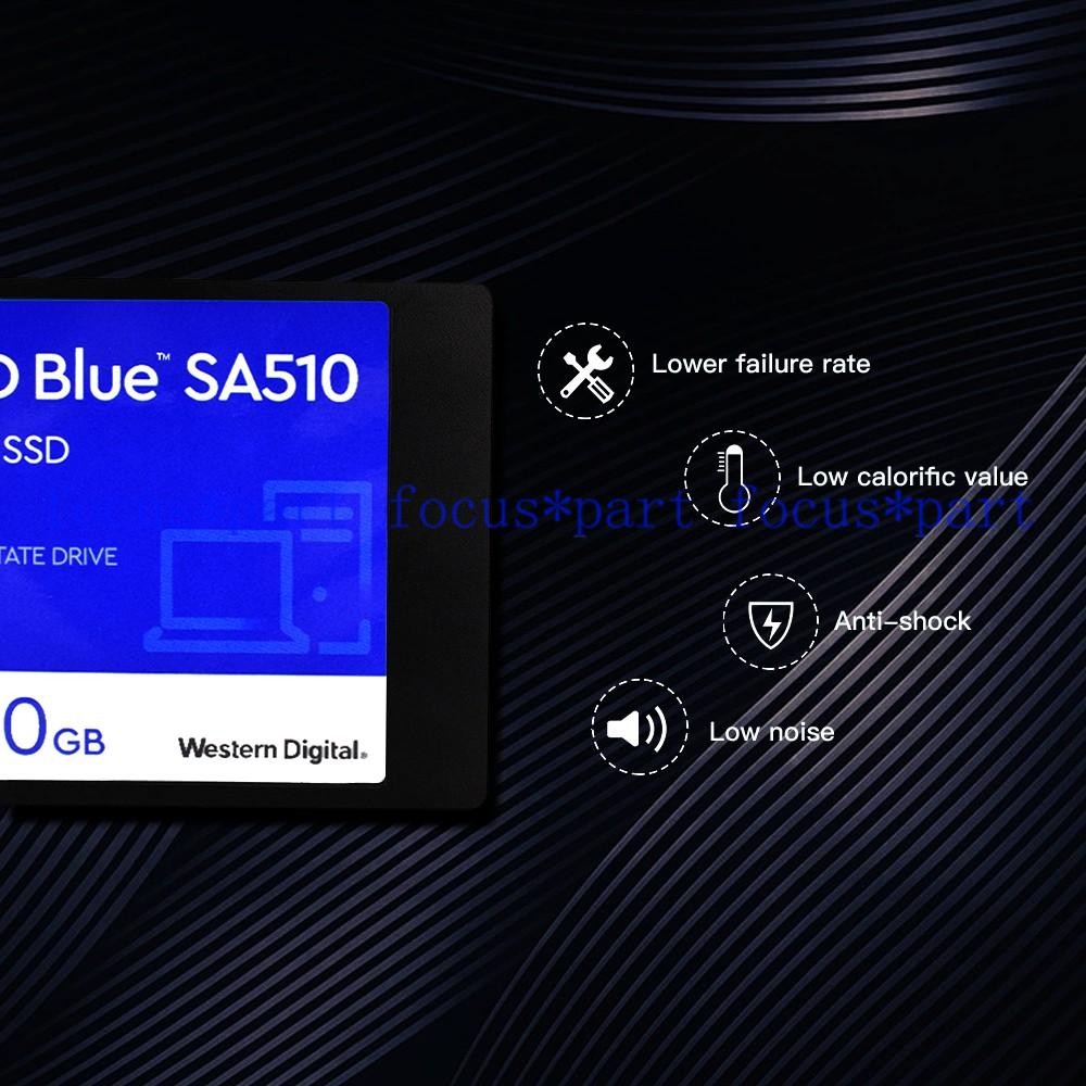 WD BLUE SSD 250GB 500GB 1/2TB 2.5″ SATA Solid State Drive for Laptop Desktop lot