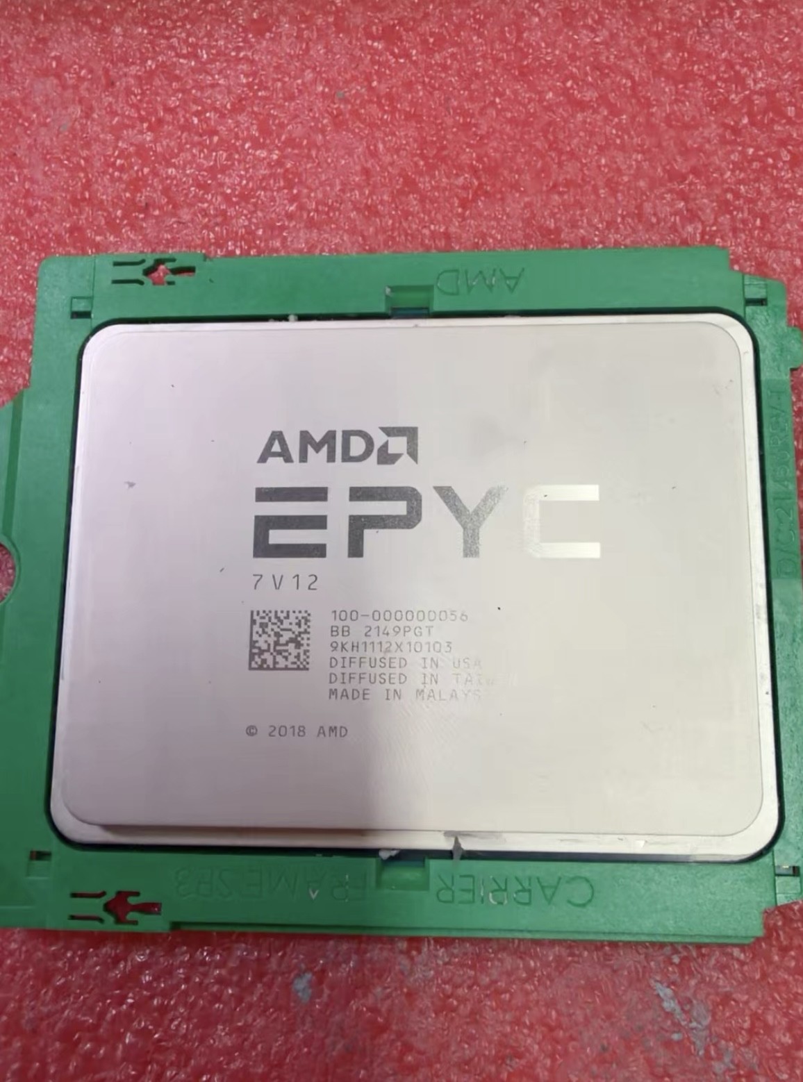 AMD epyc 7v12 CPU processor 64 cores 2.45ghz 240w Unlocked