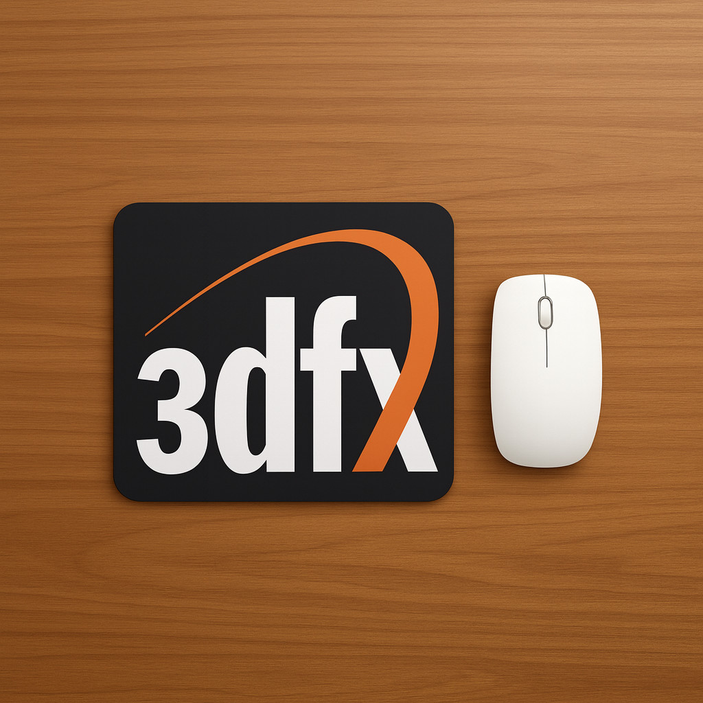 3DFX RETRO Mouse Pad 2 8.5 x 7 inches color NEW PRINT next day shipping