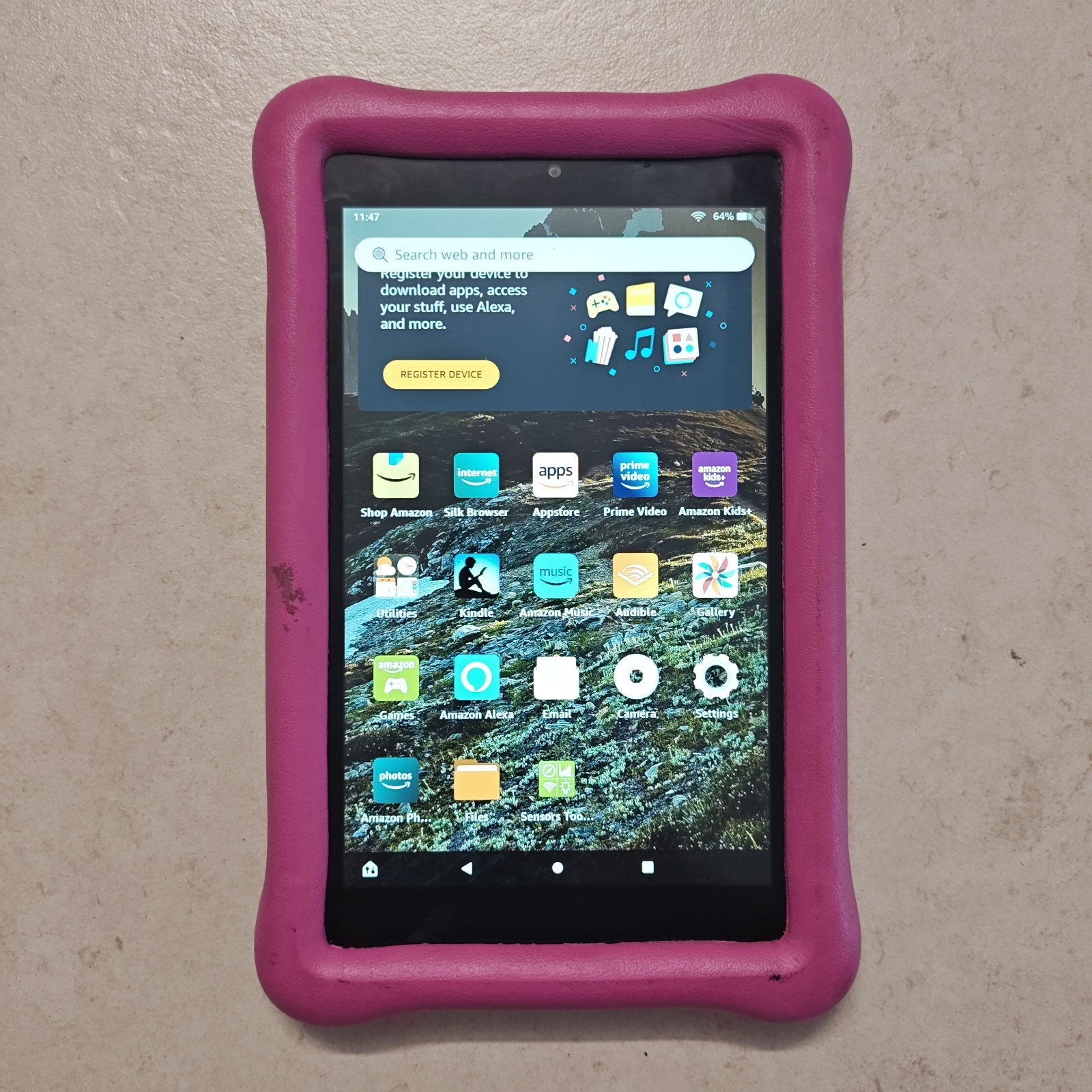 Amazon Fire HD 8 (8th Gen) Kids Edition L5S83A Tablet (Wi-Fi) – 32GB Pink #4041