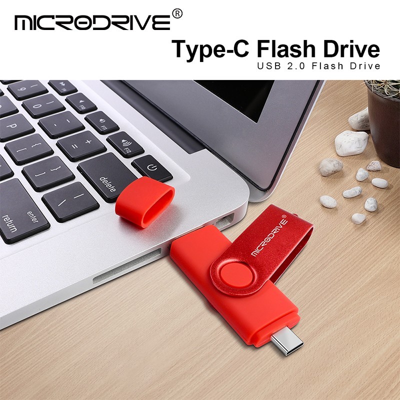 256GB Black Type C Flash Drive 2 in 1 OTG USB 3.0+USB C Memory Stick Thumb Drive
