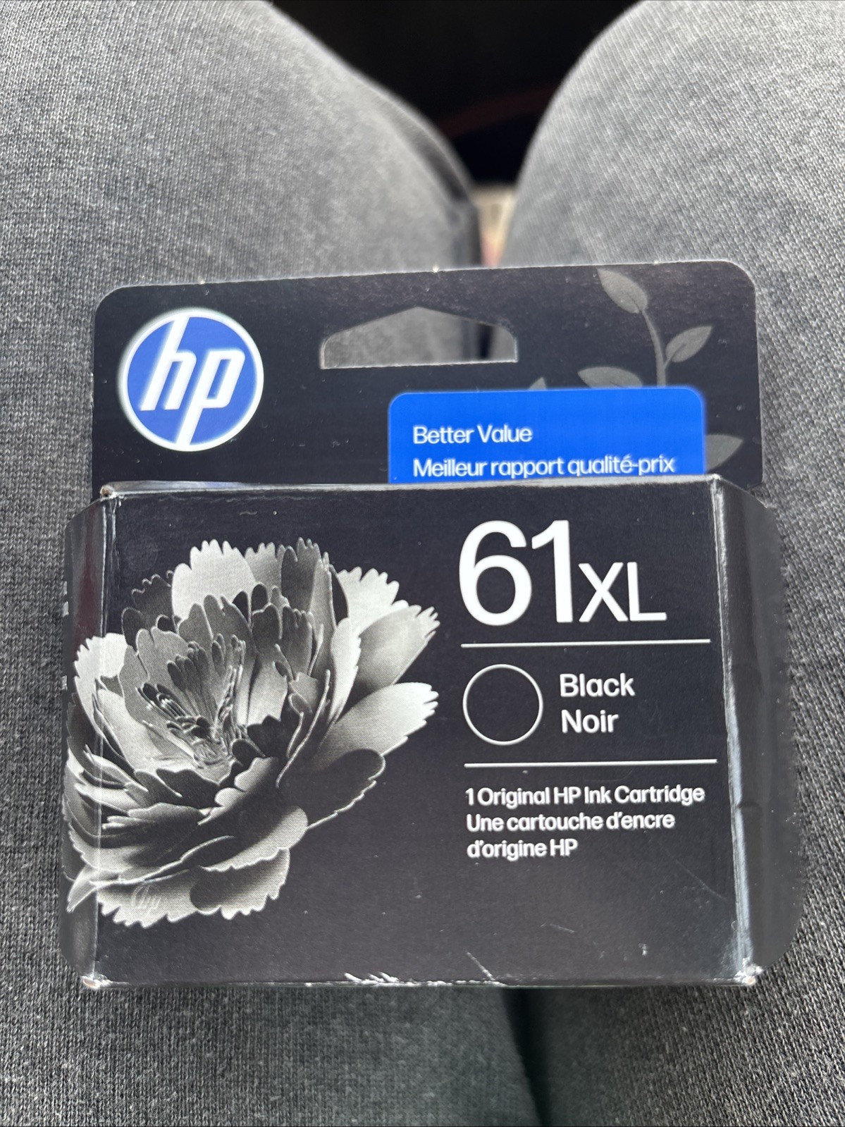 Genuine New HP 61XL Black Ink Cartridge