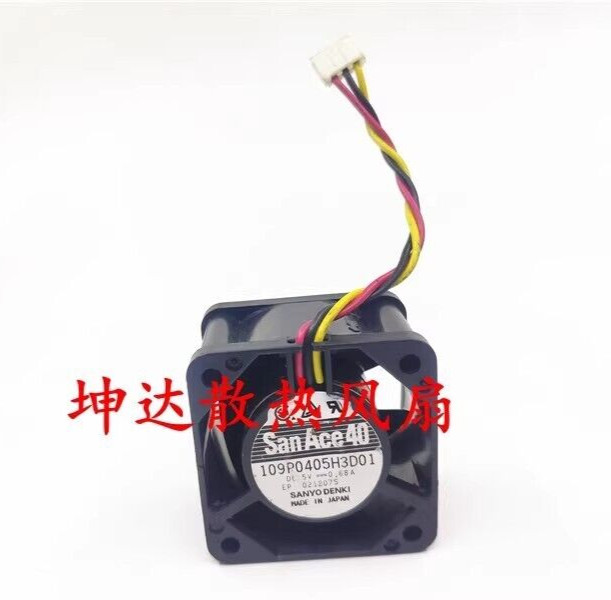 SanAce40 109P0405H3D01 5V 0.68A 4cm 4028 3-Wire Cooling Fan