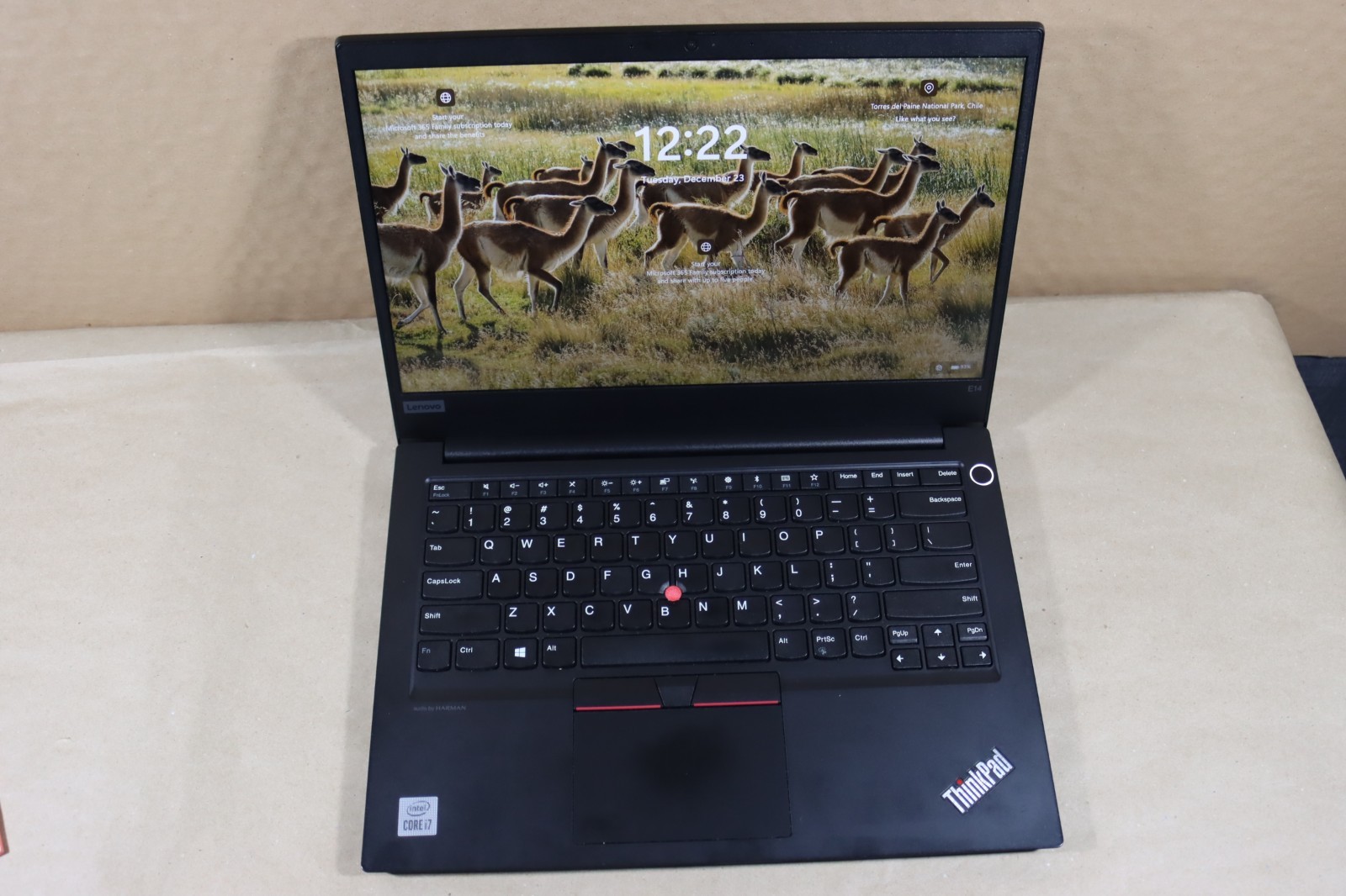 Lenovo ThinkPad E14 14 inch (256GB, Intel Core i7 10th Gen., 8GB Ram)