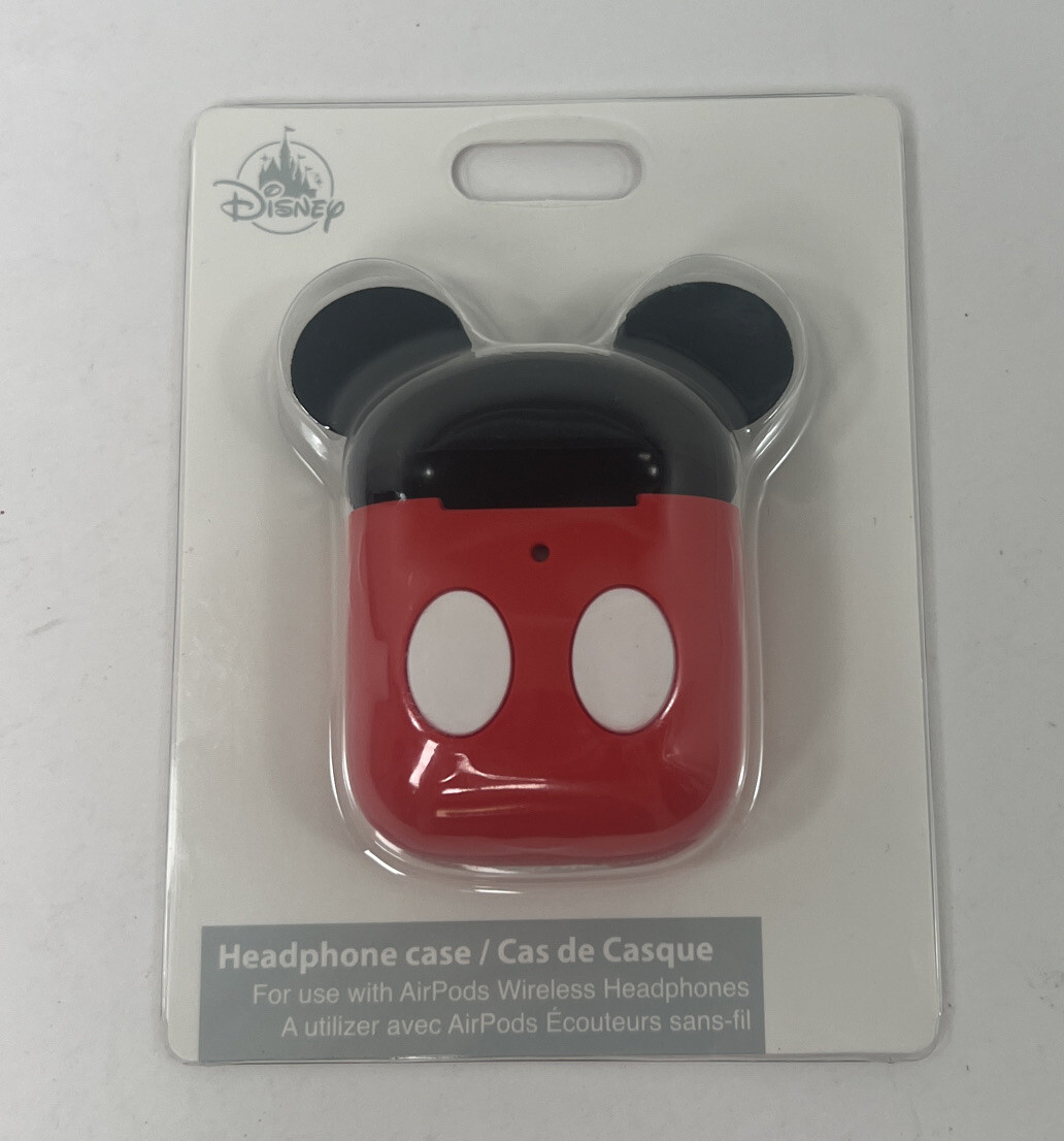 Disney Parks Authentic MICKEY MOUSE Airpod Wireless Earbud Protective Case
