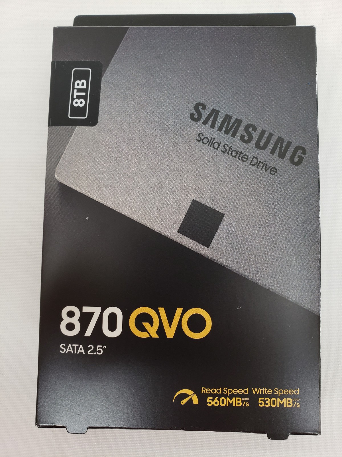Samsung 870 QVO 8TB 2.5″ SATA III Internal SSD (MZ-77Q8T0) – 98% – Healthy!