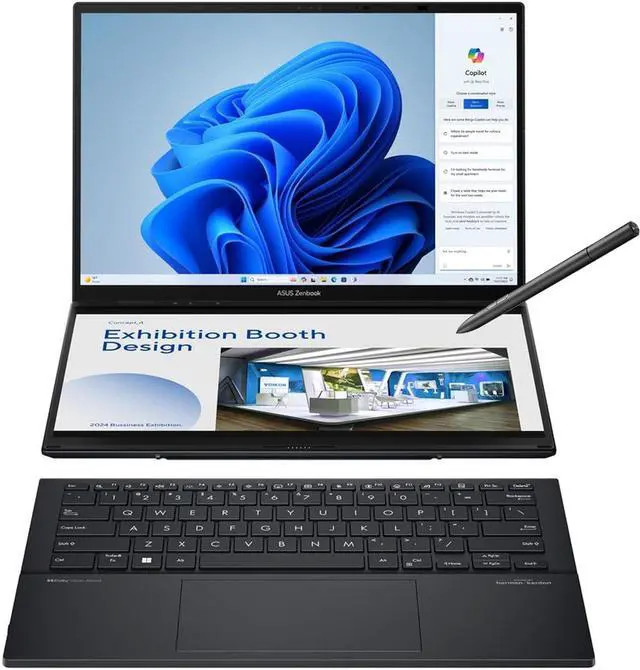 ASUS ZenBook Duo Core Ultra 9 285H 32GB RAM 2TB SSD 14.0 in Touch W11 Home