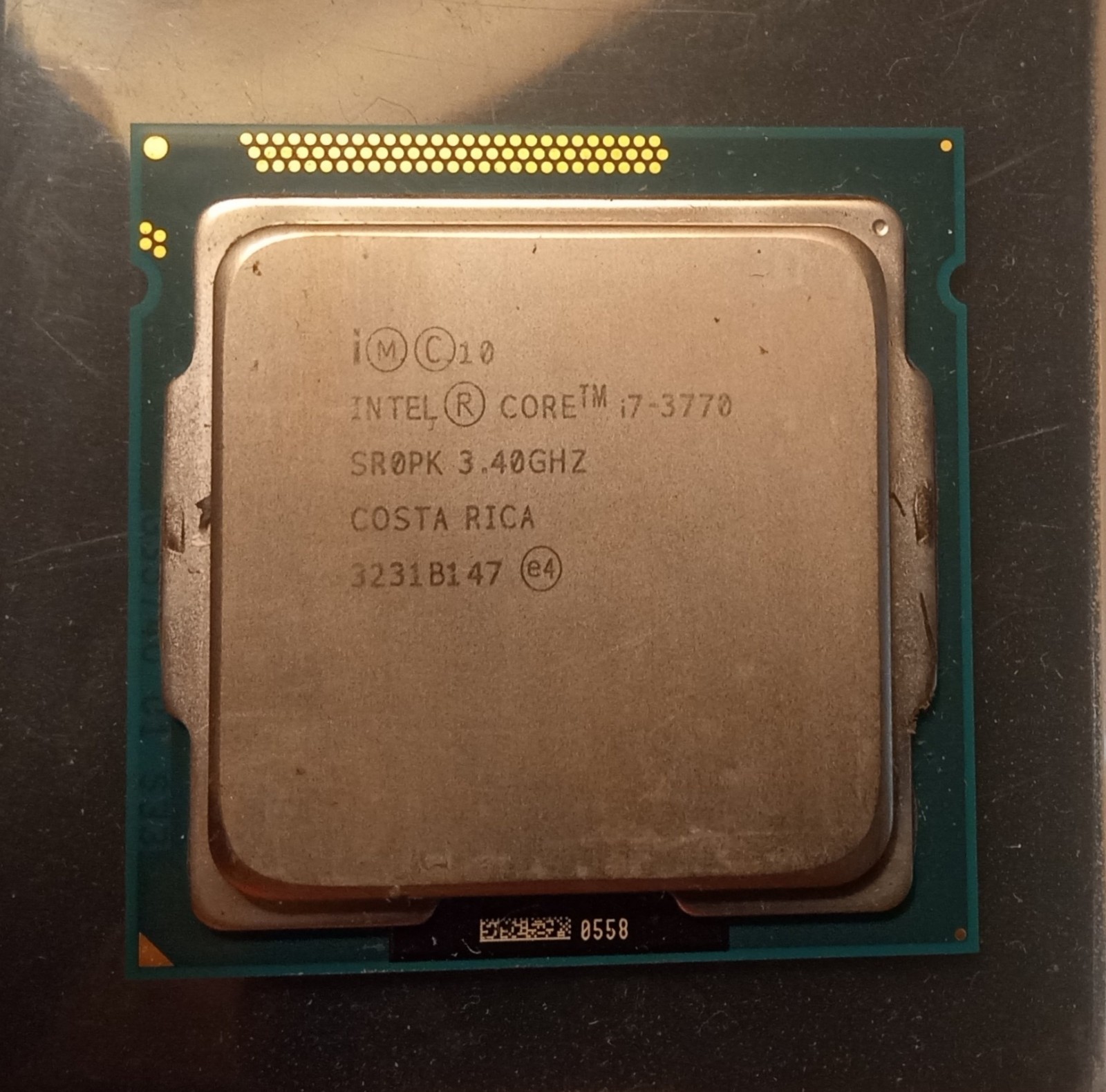 Intel Core I7-3770 Processor (3.40GHz, 4 Cores, Socket H2 LGA-1155)