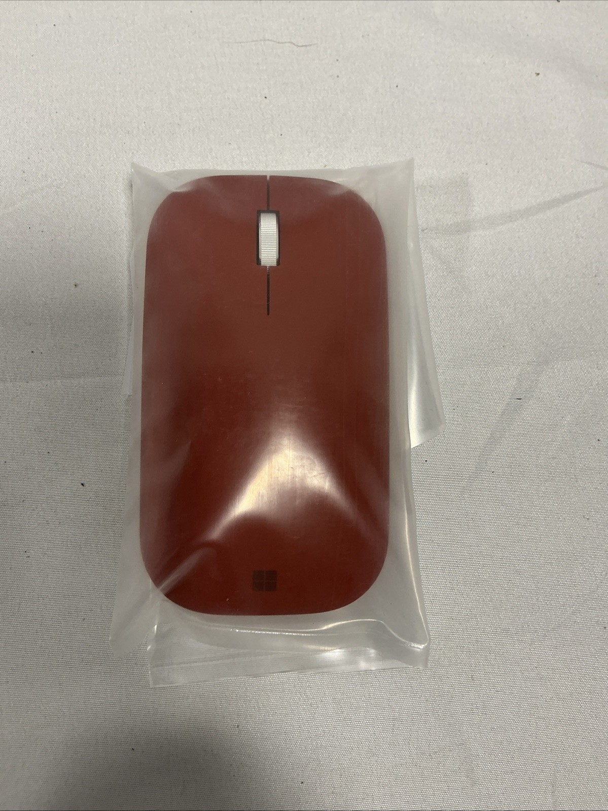 Microsoft Modern Mobile Mouse Orange Bluetooth Wireless No Box