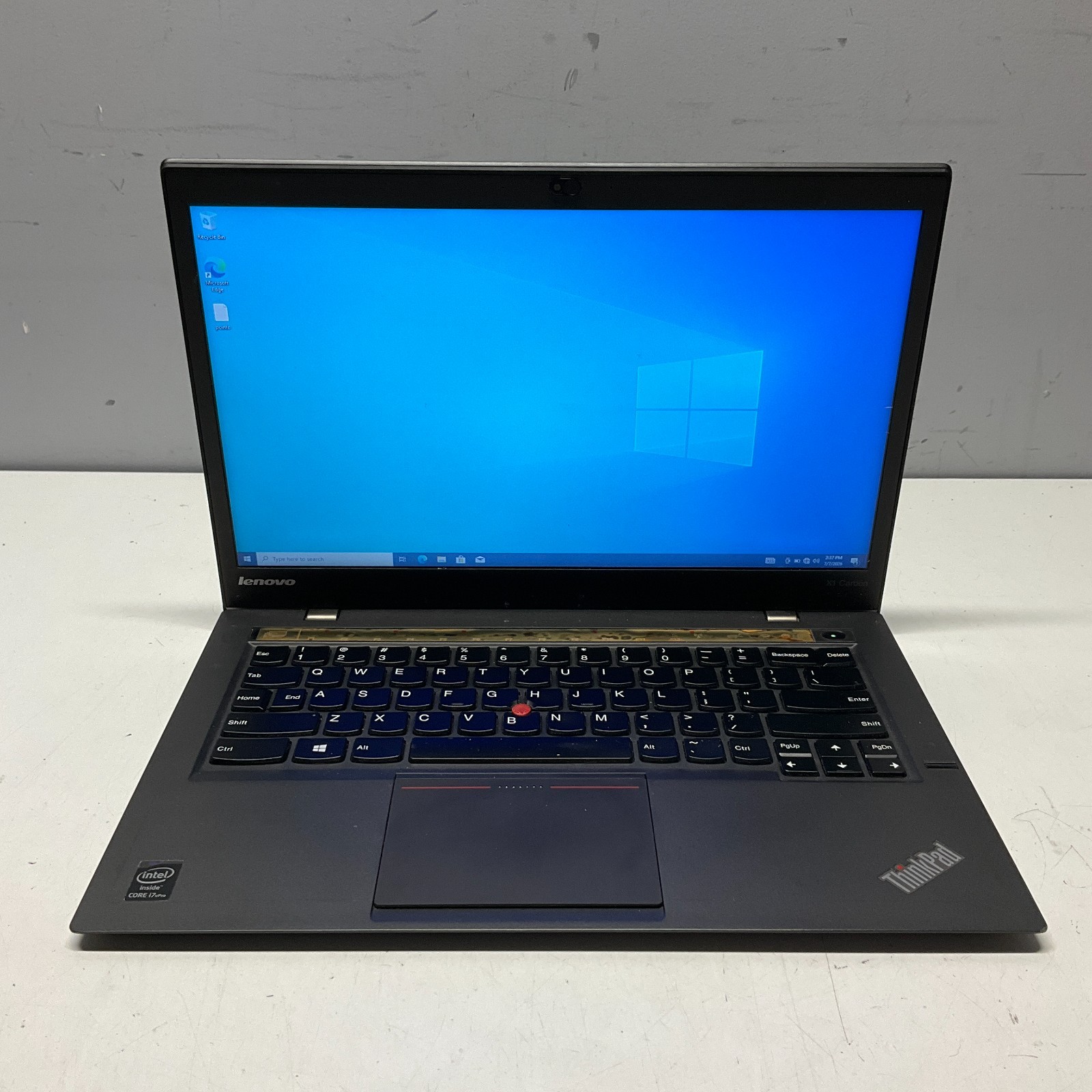 Thinkpad X1 Carbon 2nd Gen i7-4600U 2.69GHz Laptop 8GB RAM 128GB SSD Win 10 Pro