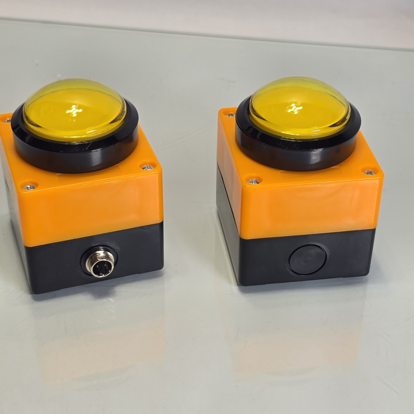 Programmable USB Macro Button Big Yellow Dome Switch Custom Shortcut Key PC Mac