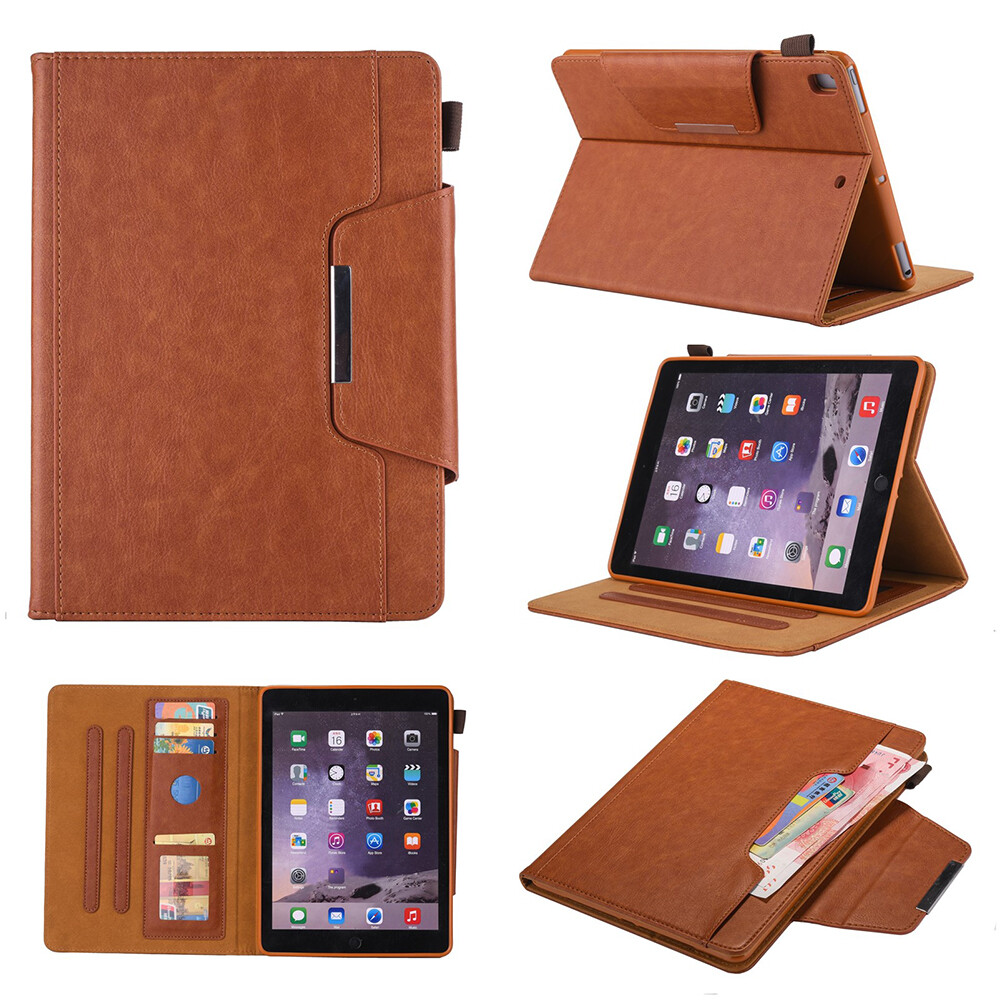 Leather Flip Stand Case Cover for Apple iPad Pro 12.9-in Air 11-in 13-in M2/3/4