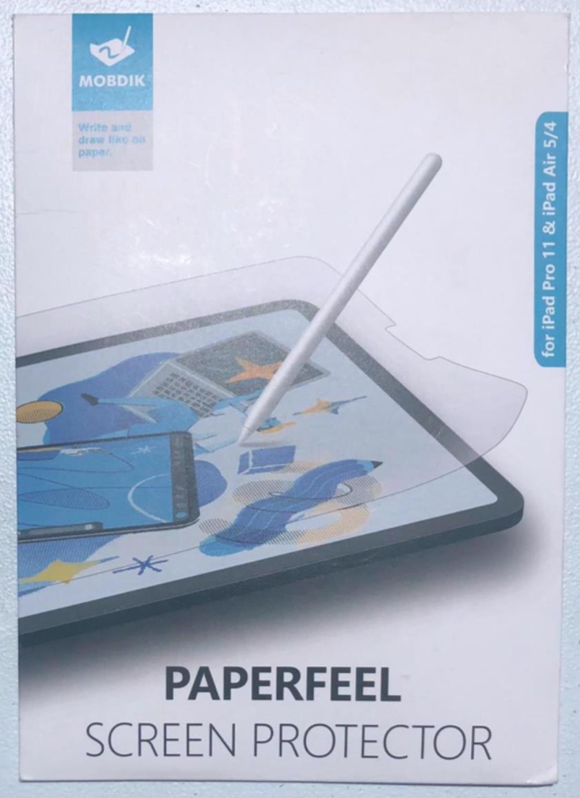 New SCREEN PROTECTOR 2-Pack For IPAD PRO 11 & IPAD AIR 4th & 5th Gen NIB Mobdik