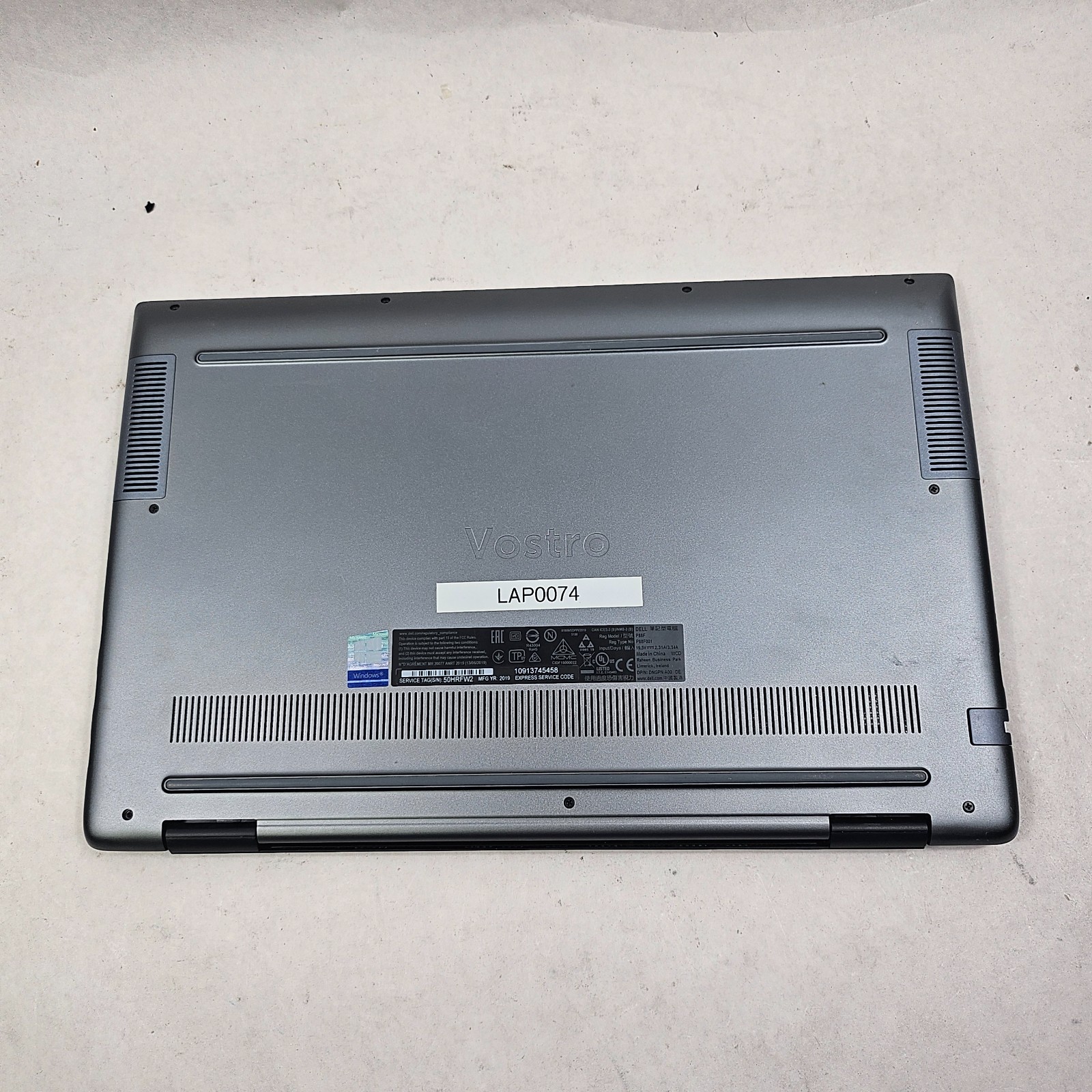 Dell Vostro 5590 15.6″ Core i7-10510U 1.8GHz 16GB RAM No SSD GeForce MX250 *Read