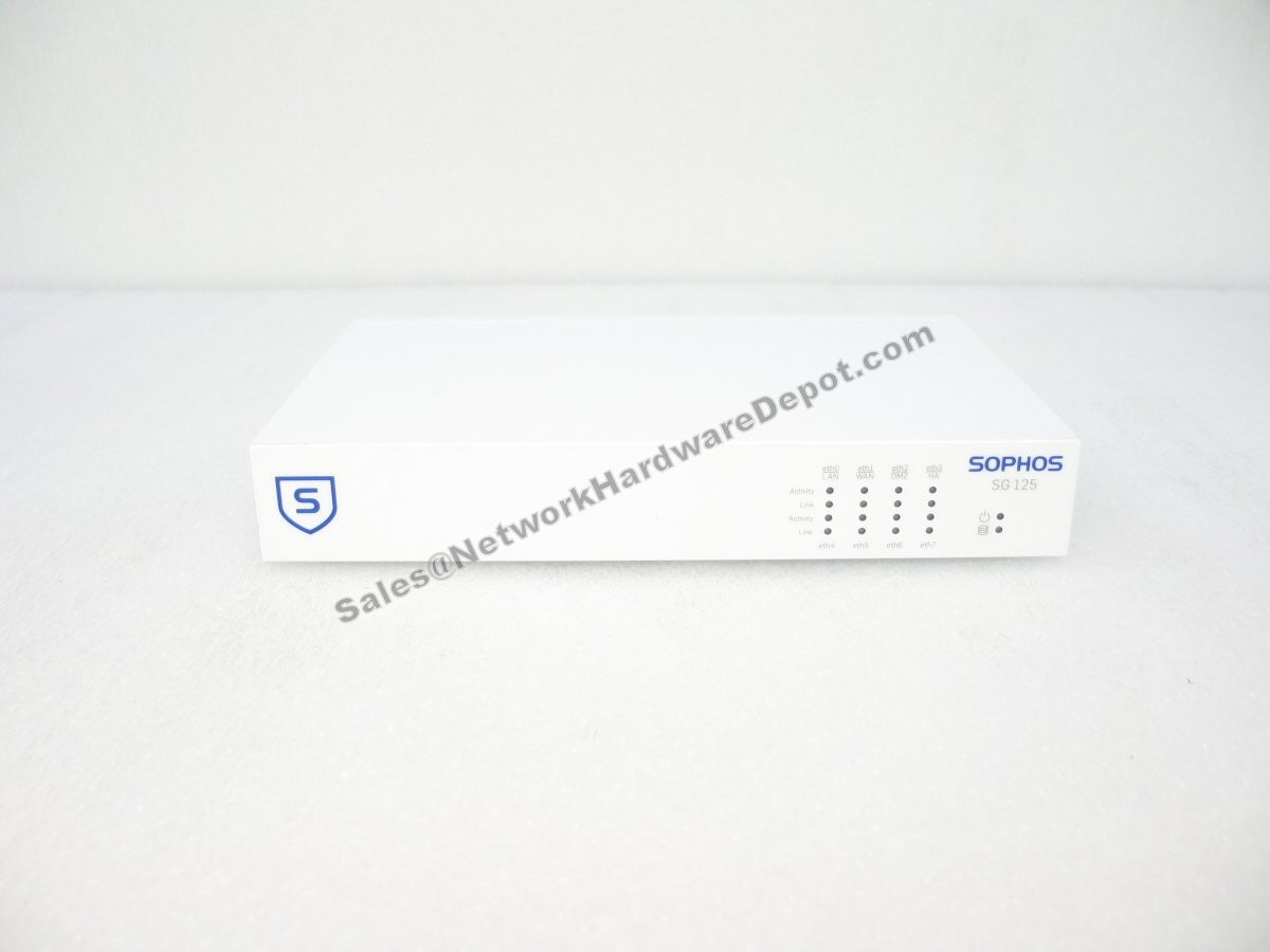 Sophos SG 125 8-Port UTM Firewall Security Appliance – TESTED