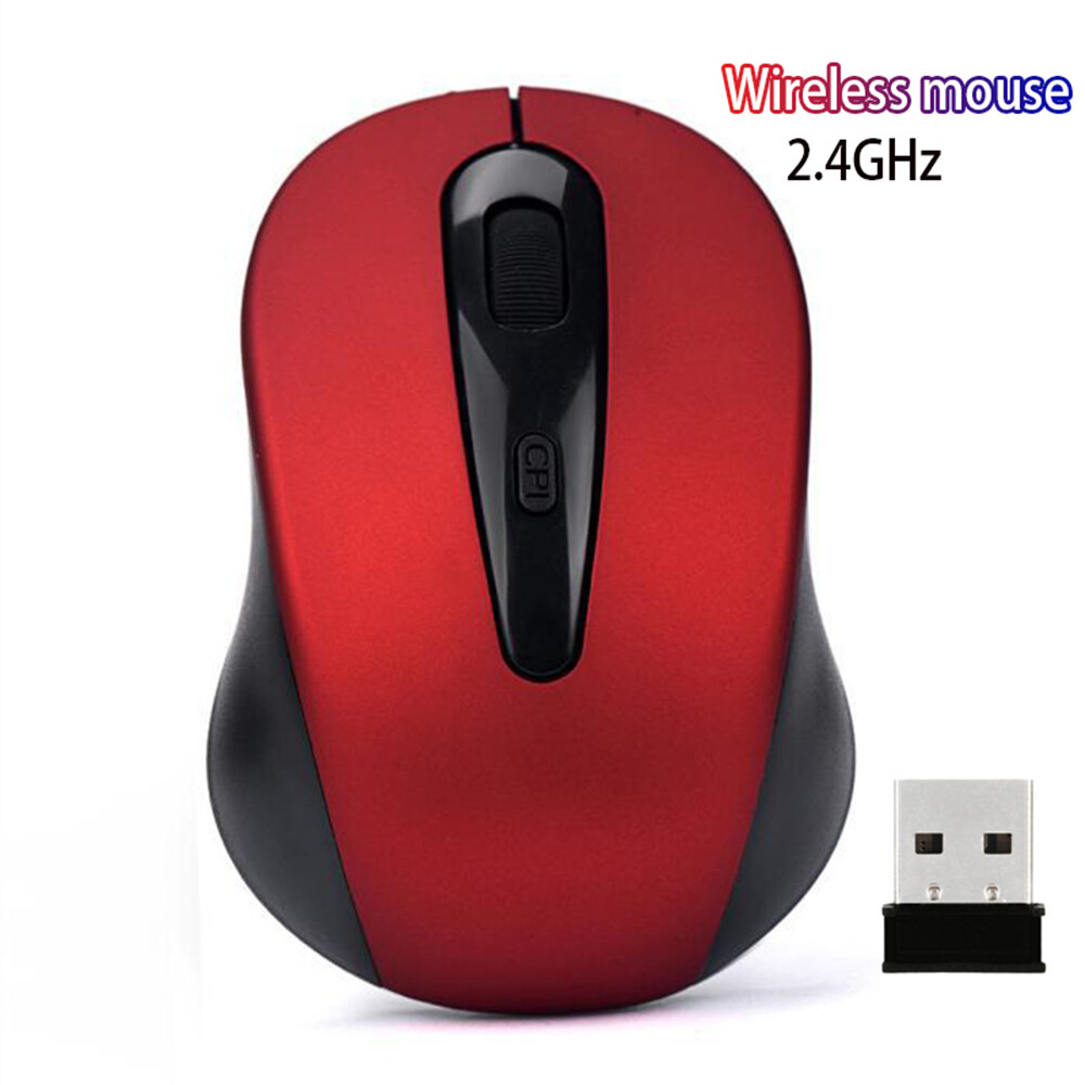 2.4G Wireless Mouse 1600DPI Adjustable Mini Optical Computer Mouse For Laptop